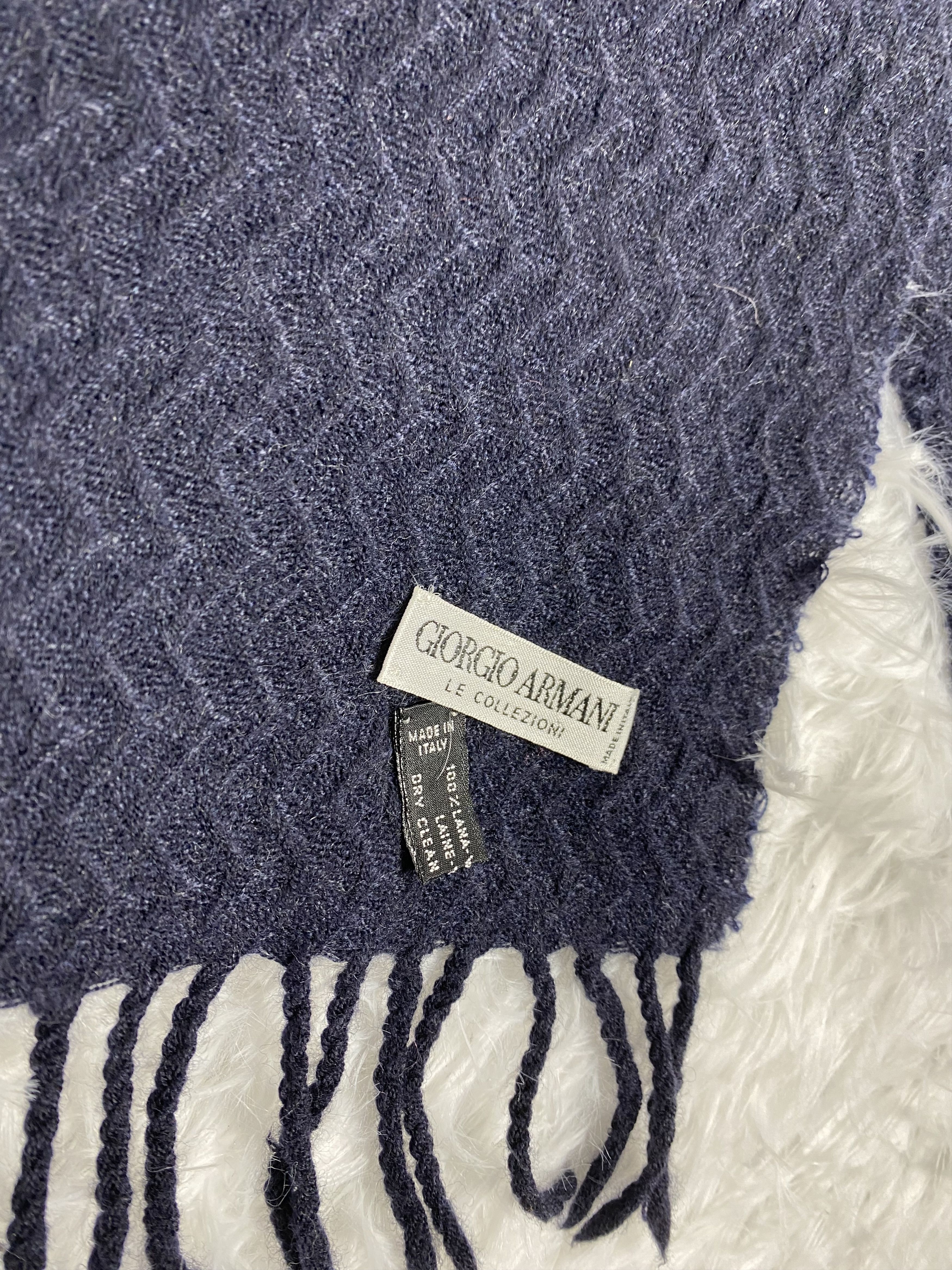 Giorgio Armani Vintage Giorgio Armani Scarf / Muffler Neckwear PM0027 Size ONE SIZE - 2 Thumbnail