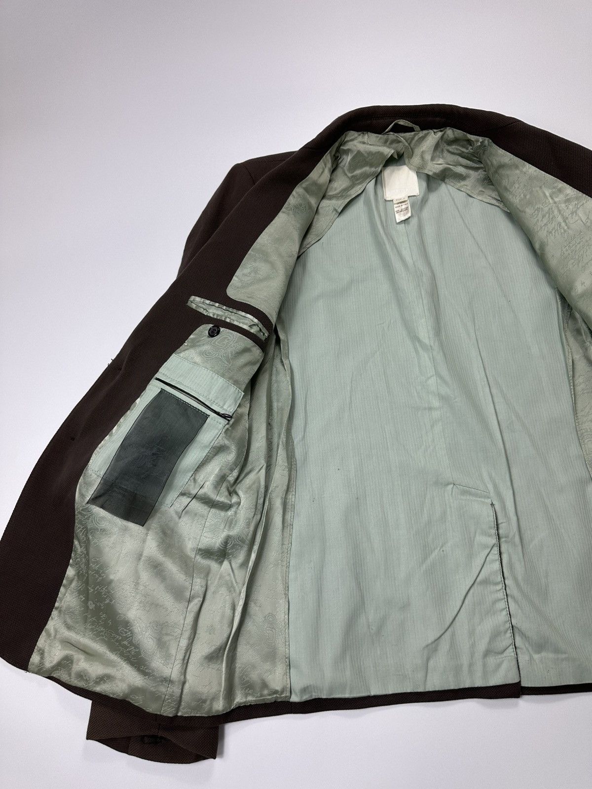 Diesel Diesel Virgin Wool Blazer Made In Italy Brown Size US L / EU 52-54 / 3 - 10 Thumbnail