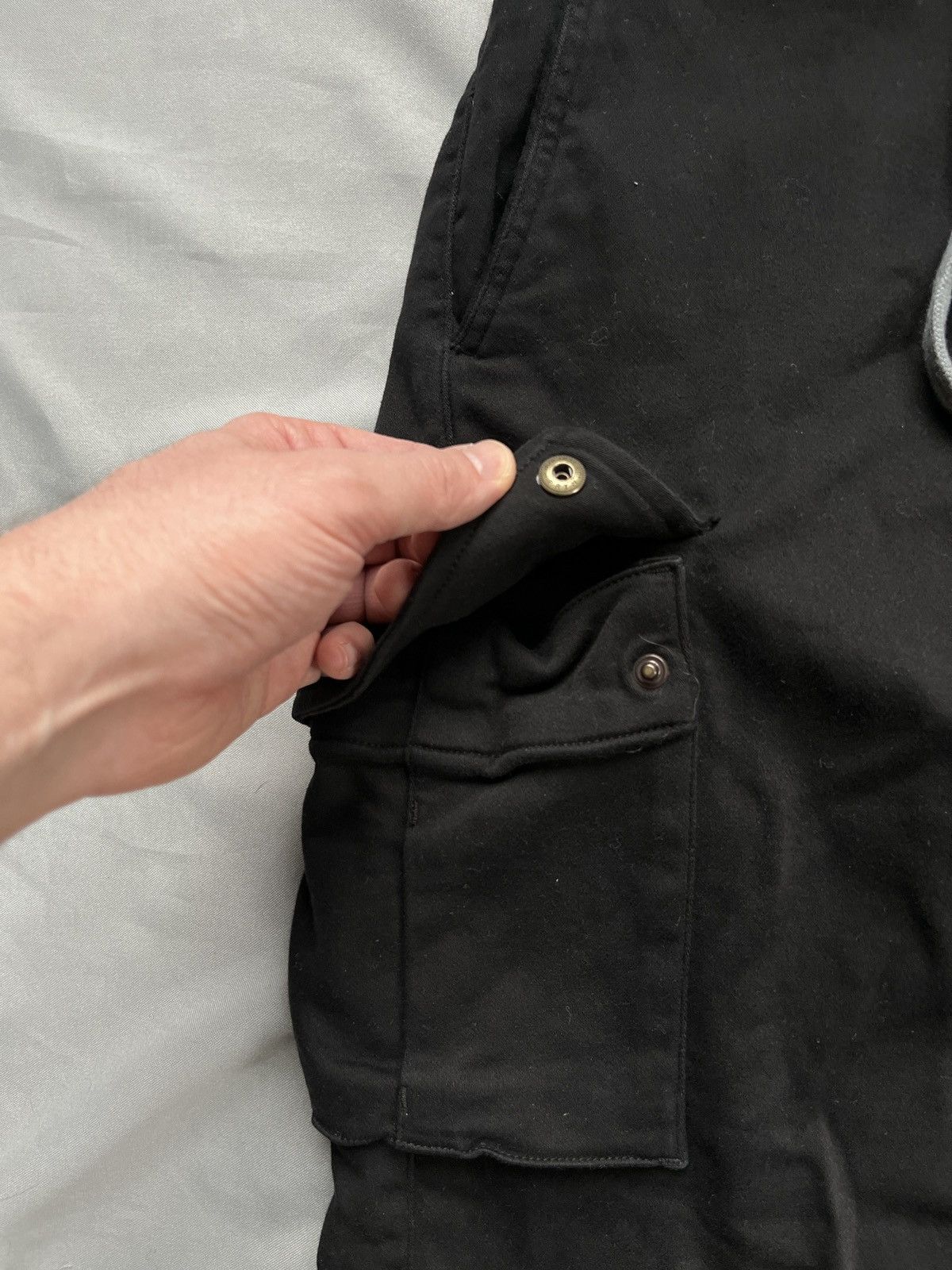 Mason's Mason's Chile Golf Cotton Jersey Carrot Cargo Black Pants Size US 34 / EU 50 - 9 Thumbnail