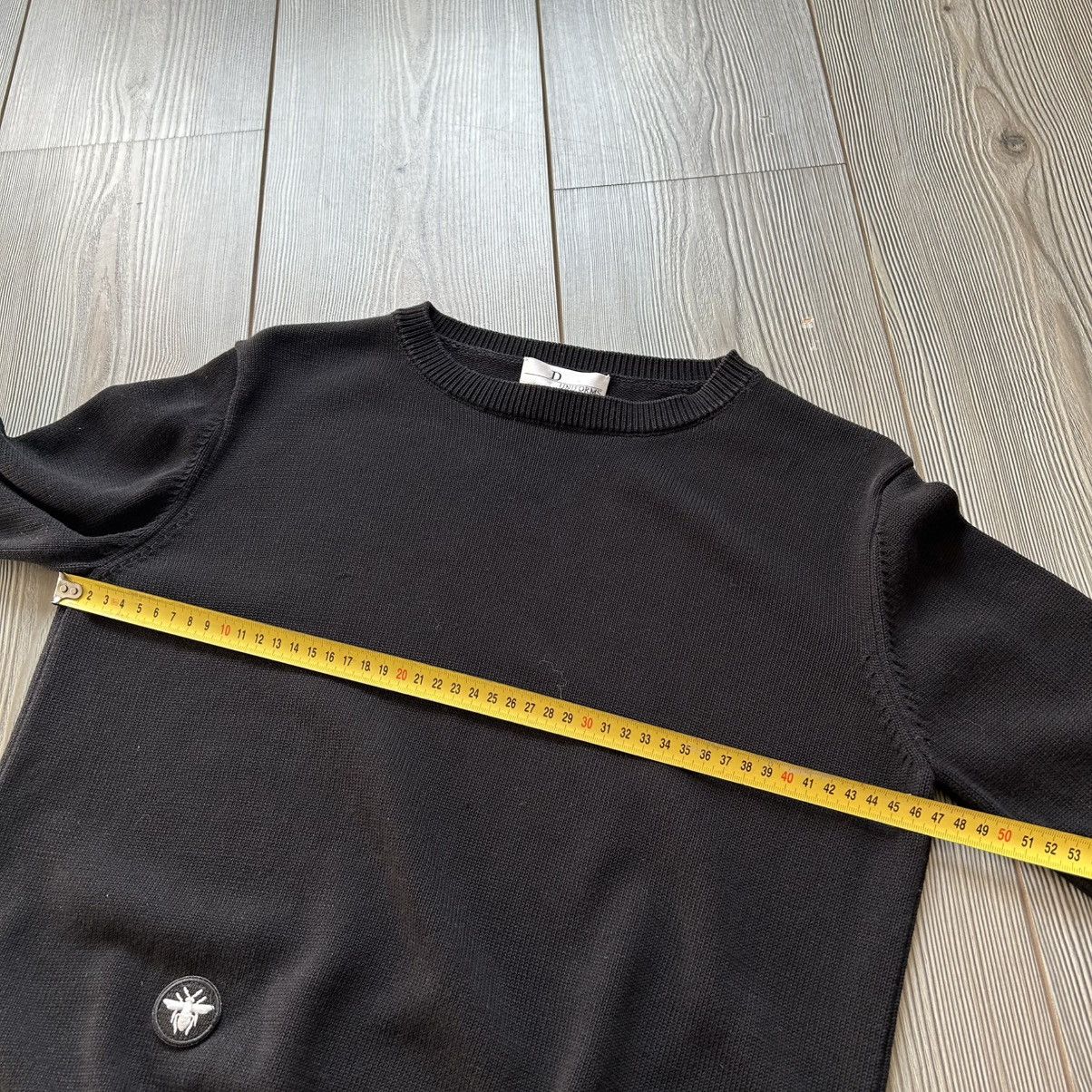 Dior Vintage Dior Uniform Bee Logo Knit Sweater Size S / US 4 / IT 40 - 11 Thumbnail