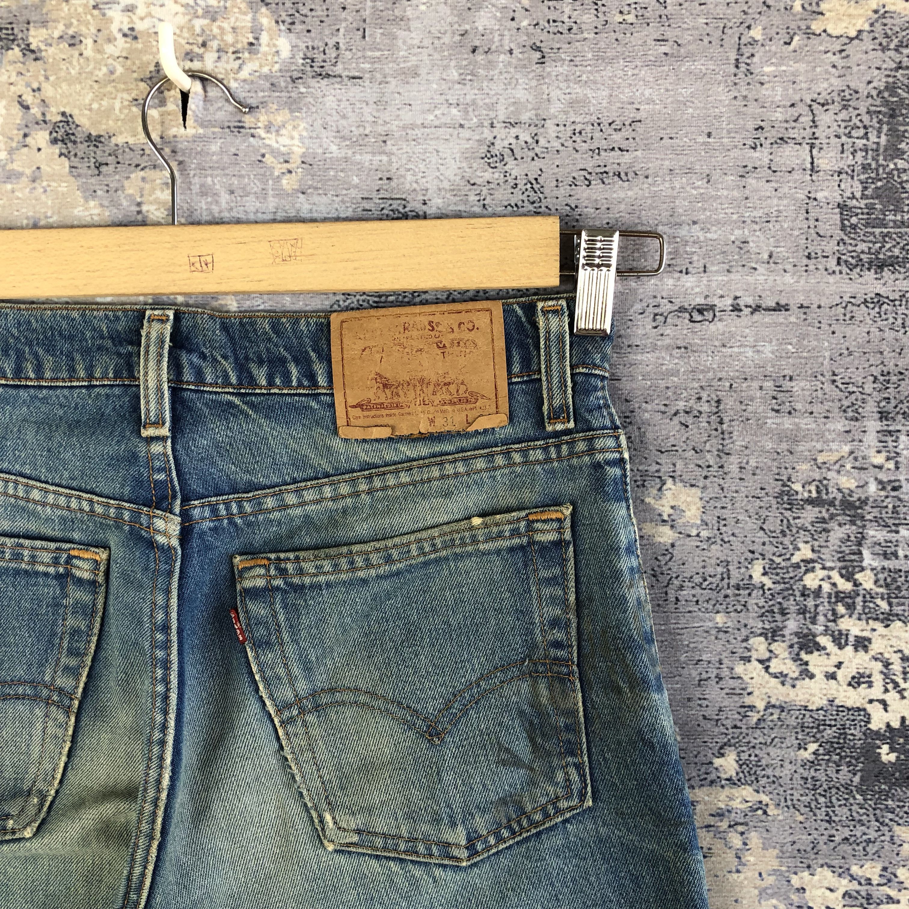 Levi's Vintage 90's Levis Stone Wash Jeans Levi's Faded Mud Denim Size US 30 / EU 46 - 5 Thumbnail