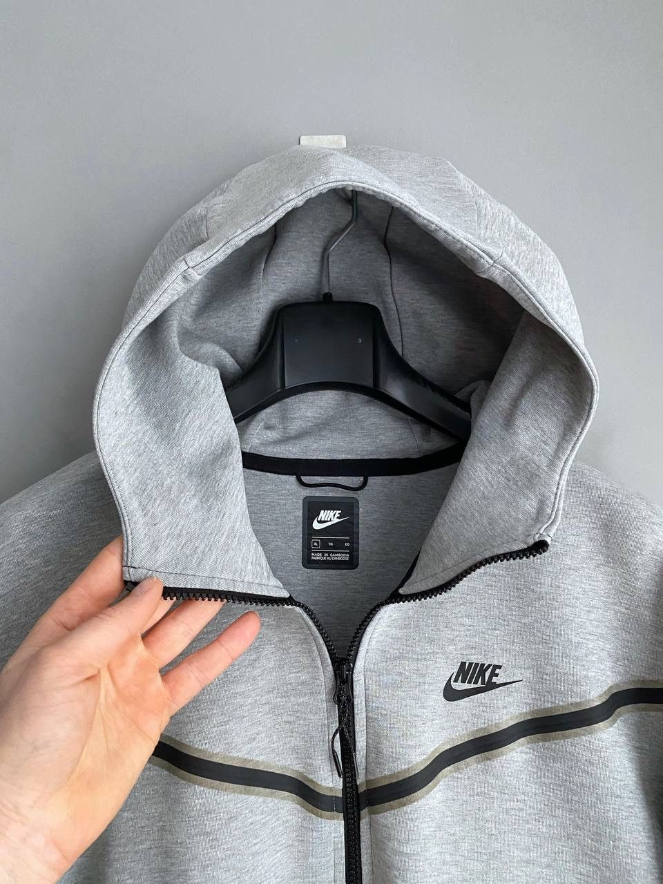 Nike Nike Tech Fleece Men's Grey Zip Hoodie, Size XL, CU4489-063 Size US XL / EU 56 / 4 - 7 Thumbnail