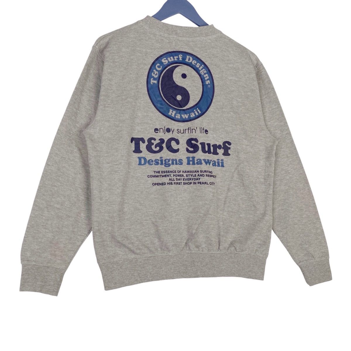 Vintage Vintage Town & Country Surf Design Printed Crewneck Size US M / EU 48-50 / 2 - 3 Thumbnail