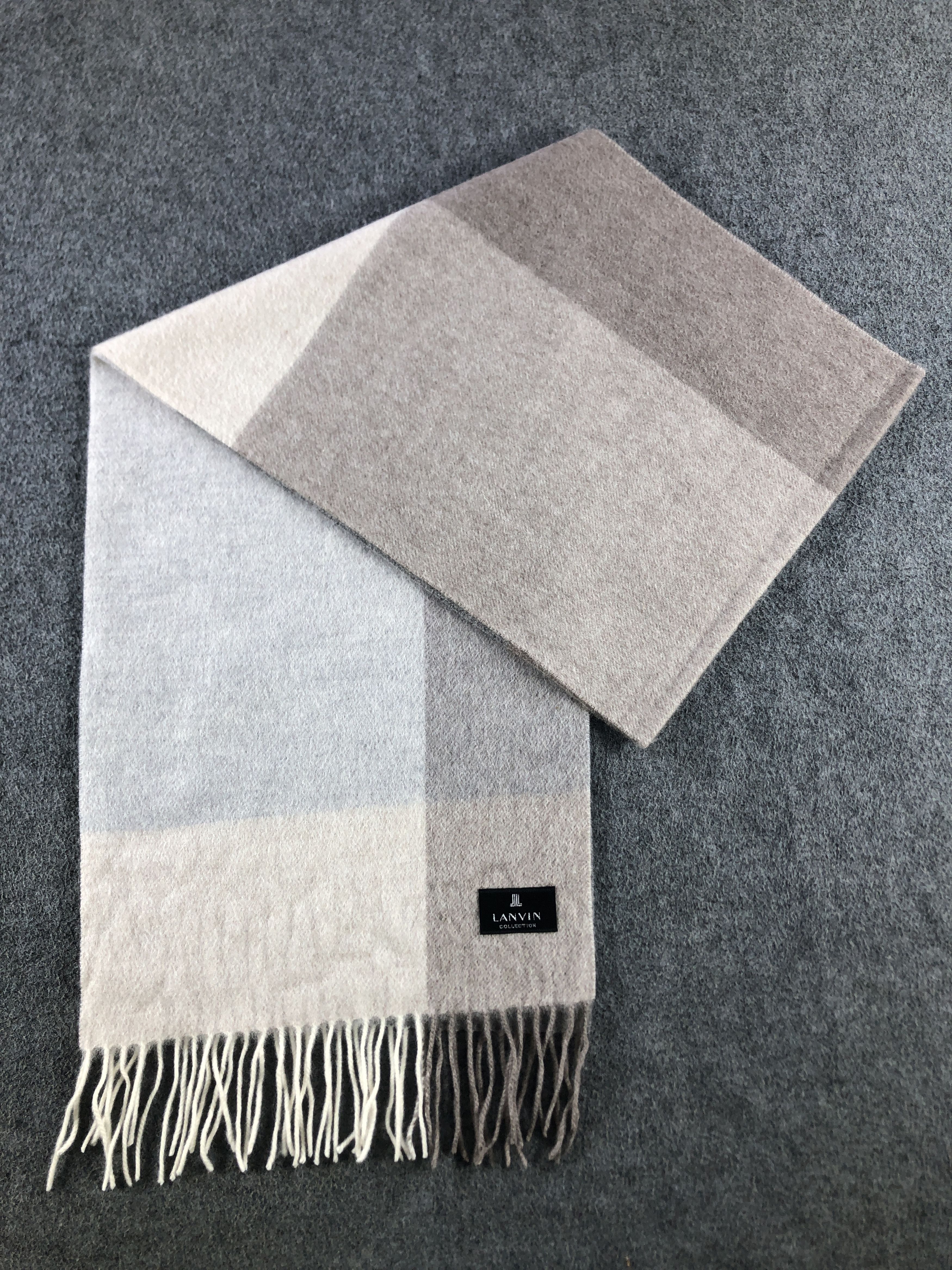 Lanvin Lanvin Cashmere Scarf / Muffler / Neckwear P746 Size ONE SIZE - 6 Thumbnail