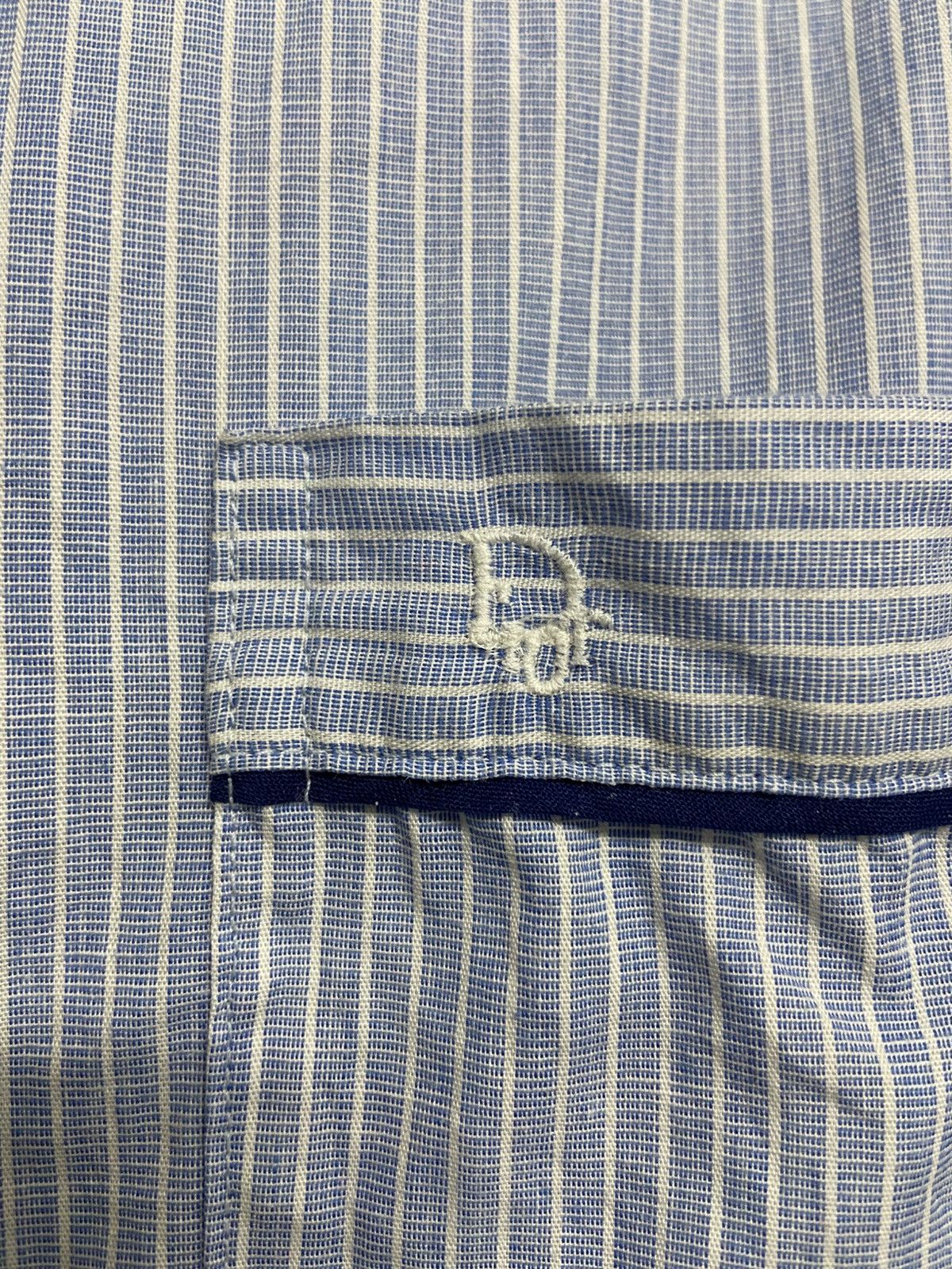 Dior Christian Dior Blue Shirt Size US M / EU 48-50 / 2 - 8 Thumbnail