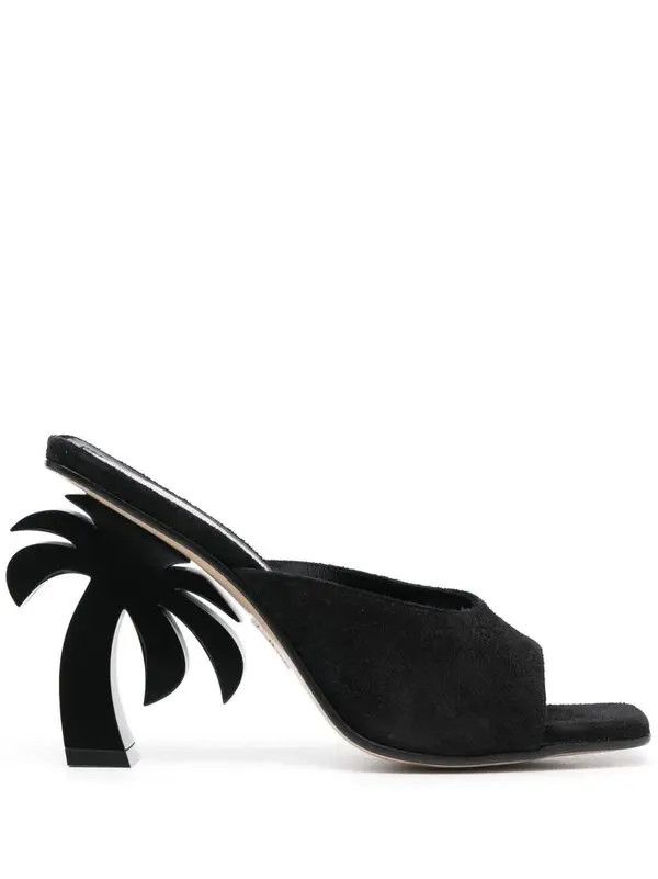 o1y1125 Mules in Black