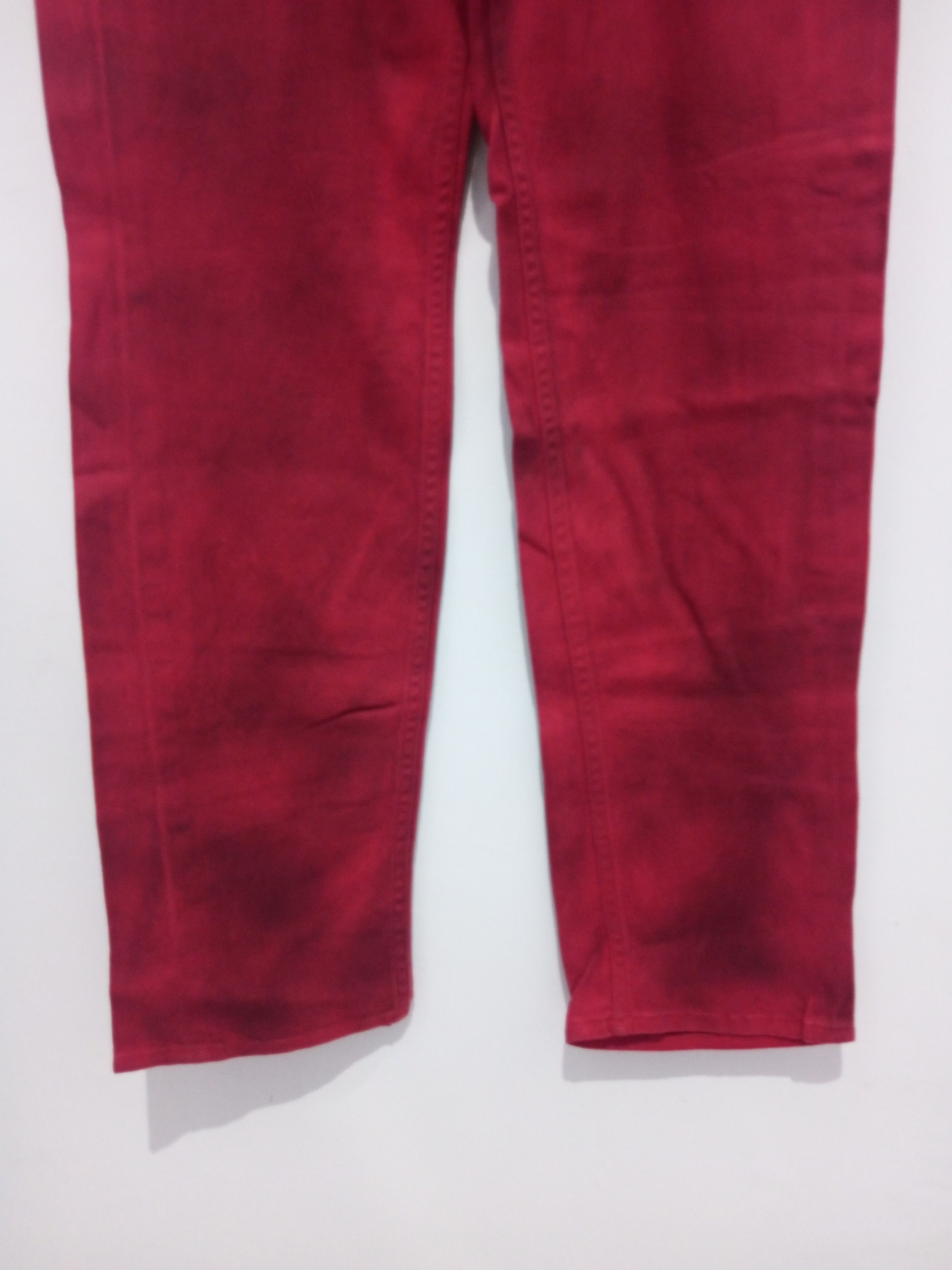 semanticdesign Vintage Semantic design england flag red denim Size US 29 - 3 Thumbnail