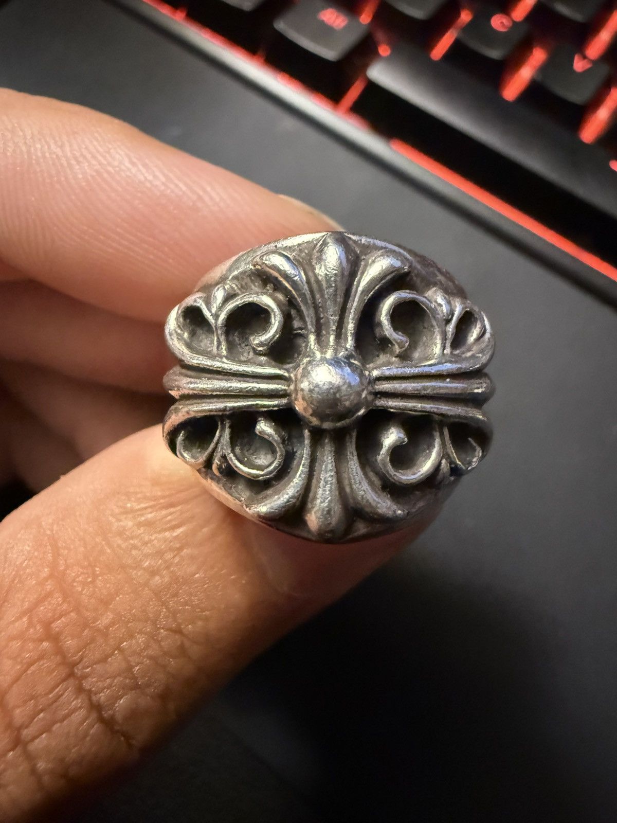 Chrome Hearts Keeper Ring