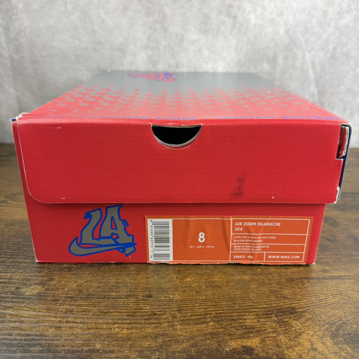 Nike NEW Nike Air Zoom Huarache 2K4 All-Star 2004 Sz 8 308475-146 Size US 8 / EU 41 - 9 Thumbnail
