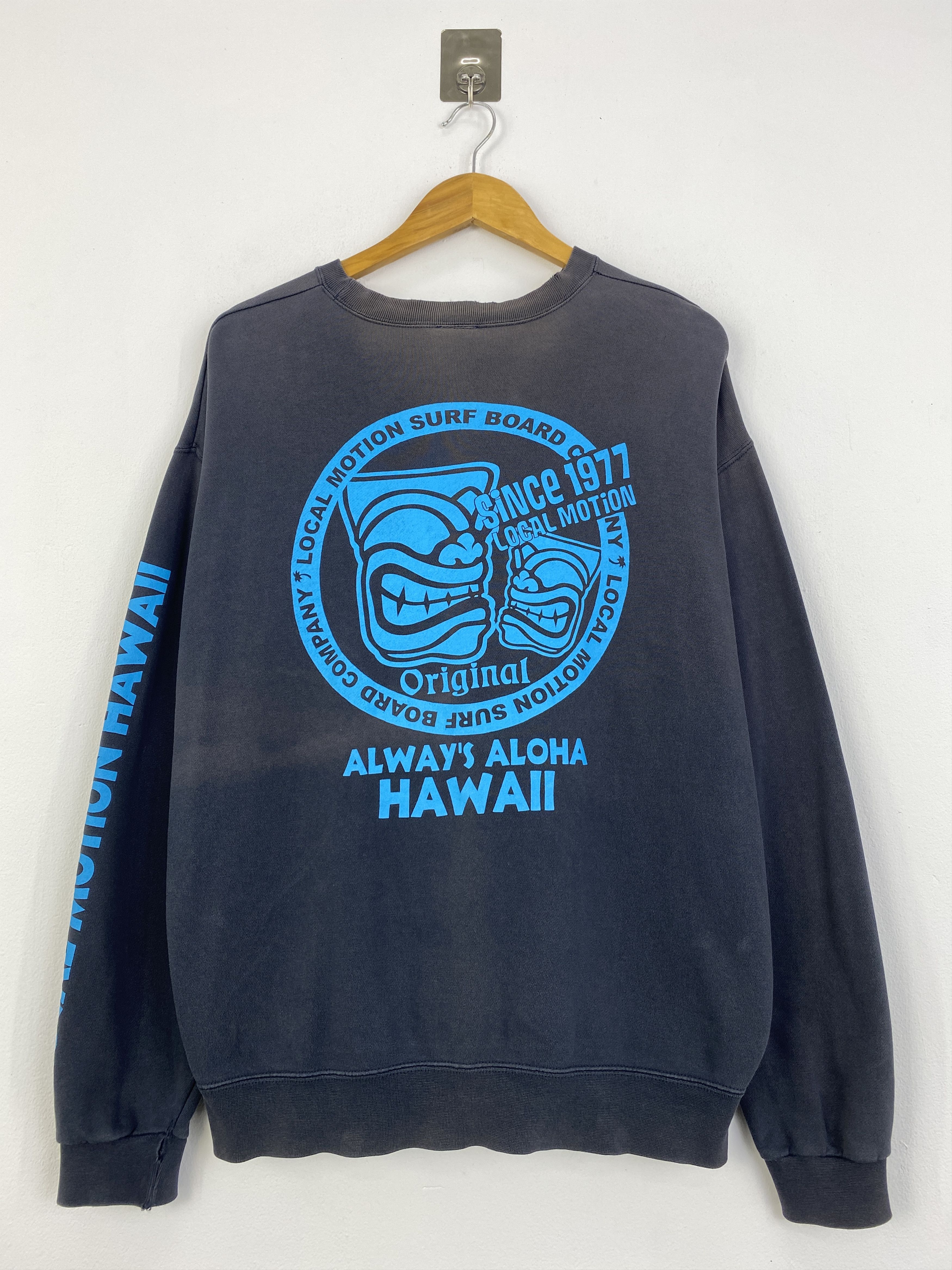 Vintage Local Motion Hawaii Backhit Crewneck Sweatshirt SH0048 Size US L / EU 52-54 / 3 - 1 Thumbnail