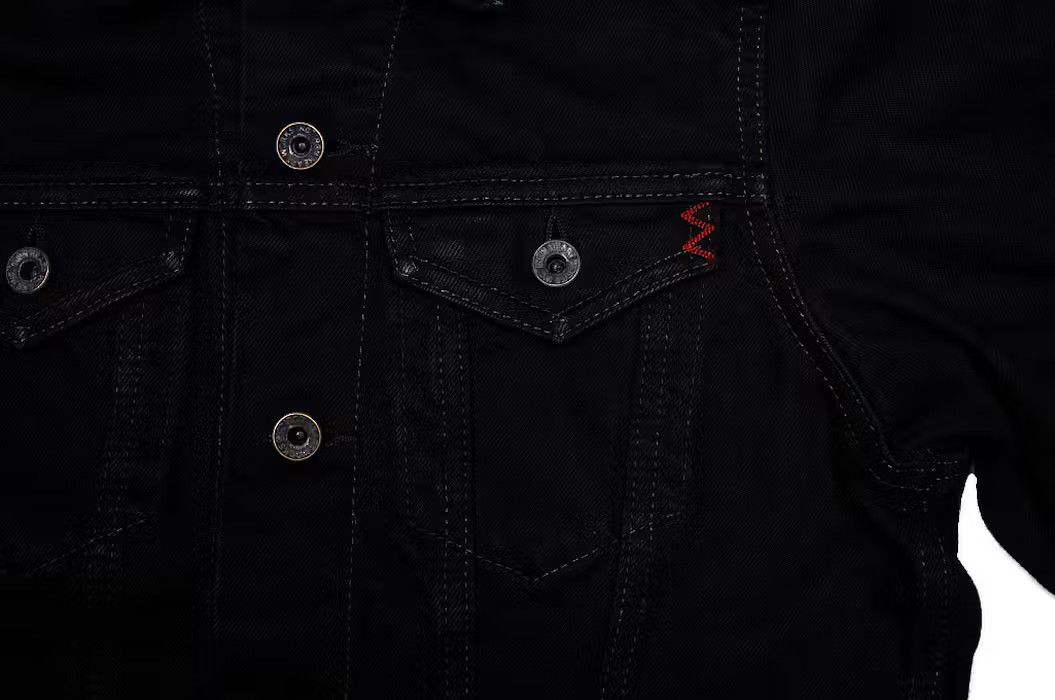 Iron Heart Type III Denim Jacket Indigo Overdyed Black 14oz Grailed