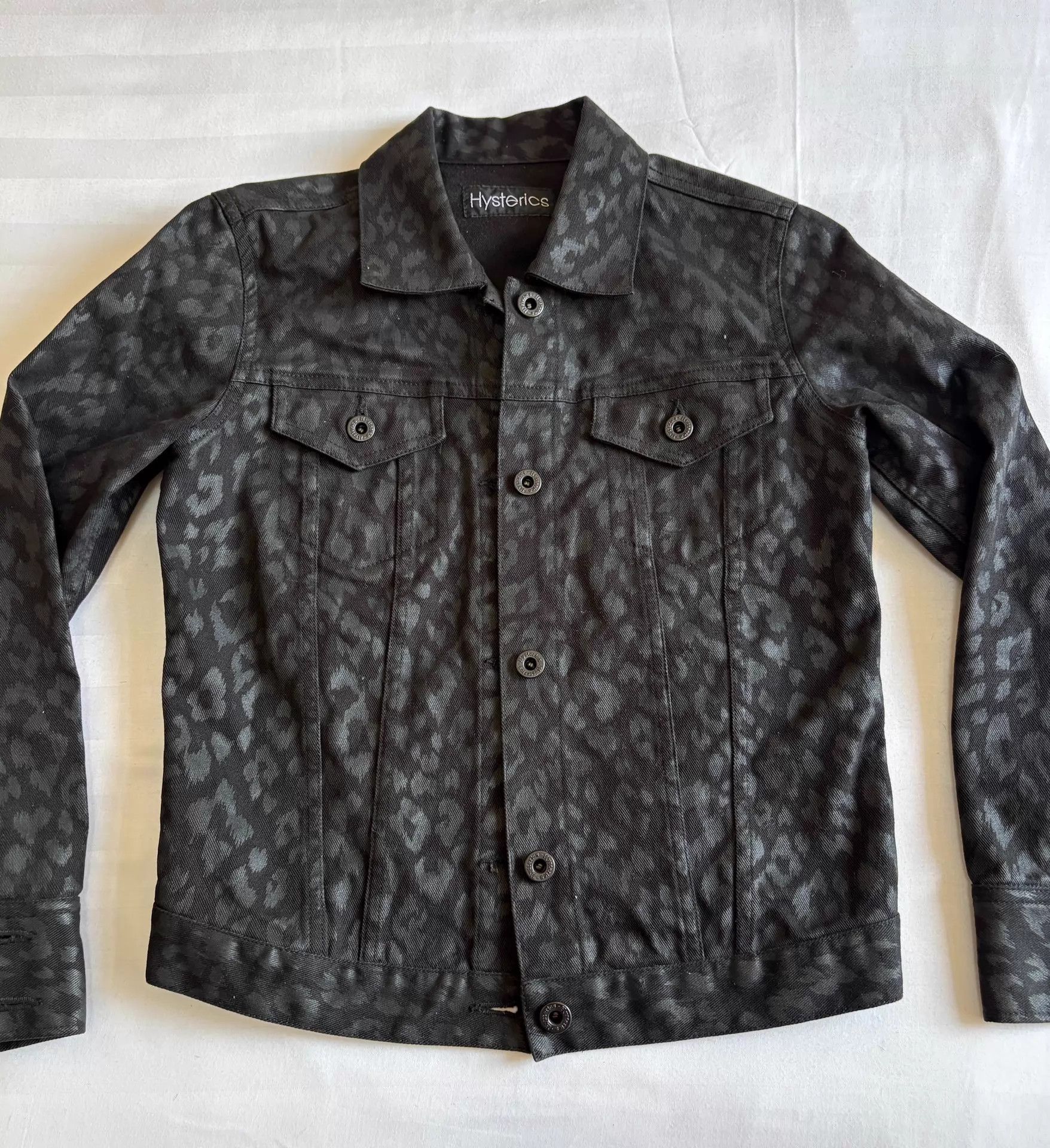 Hysteric Glamour Hysteric Glamour vintage black leopard slim short jkt S-M Size ONE SIZE - 5 Thumbnail