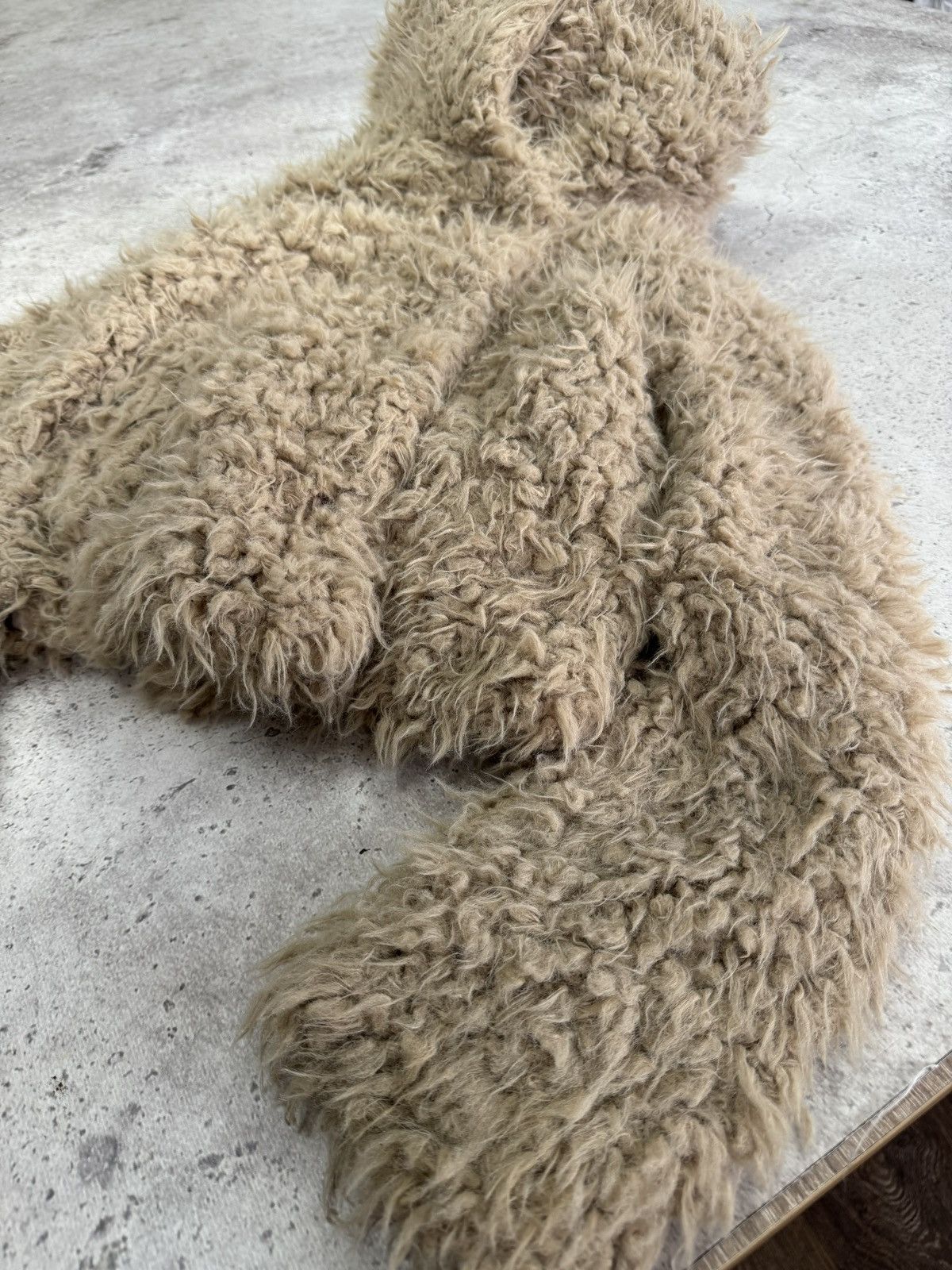 Japanese Brand Vintage Fur Long Neck Rick Owens Style Jacket Size US S / EU 44-46 / 1 - 2 Thumbnail