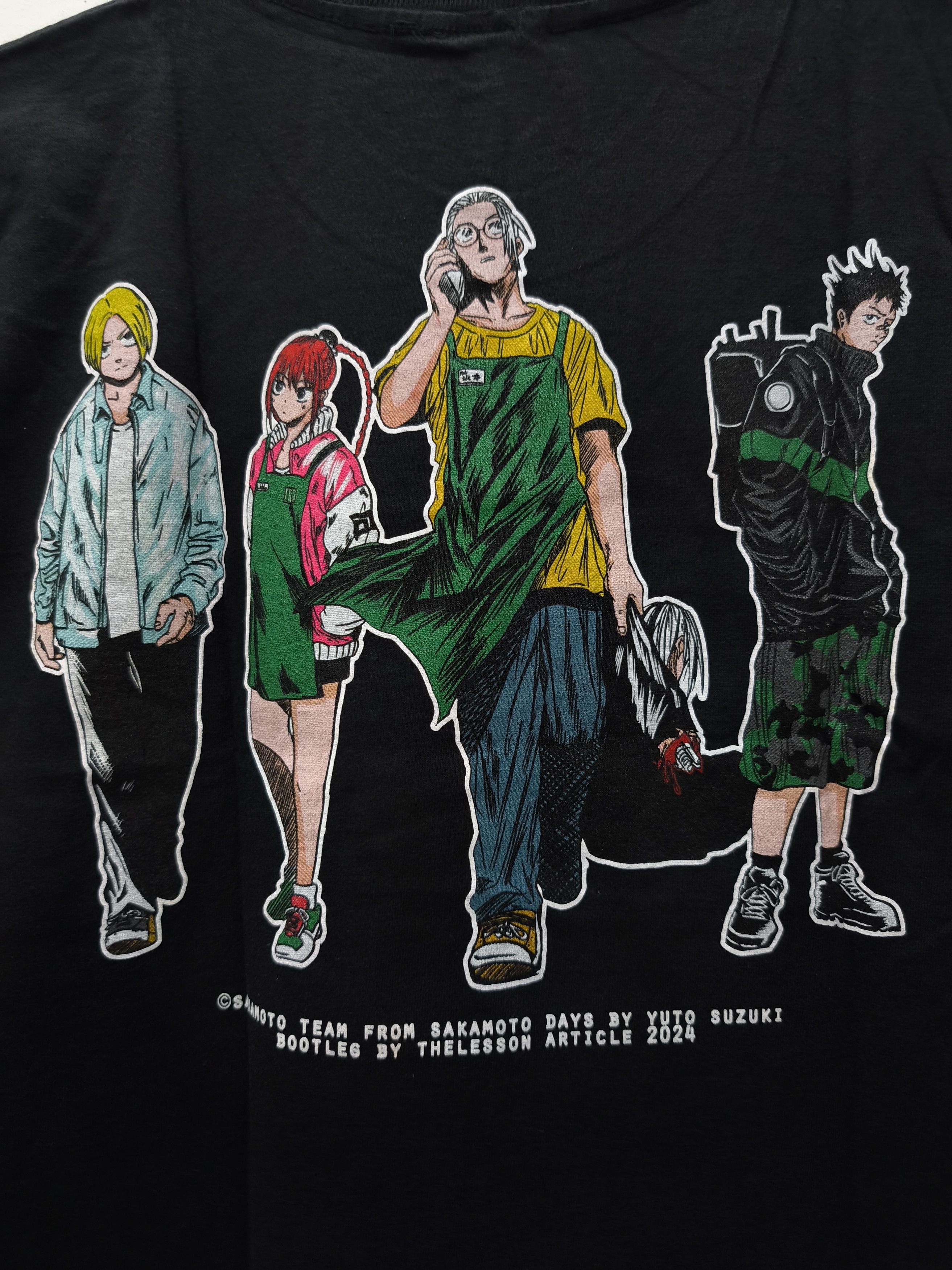 Anime Sakamoto Days "The Assassin's" T-shirt Size US XL / EU 56 / 4 - 9 Thumbnail