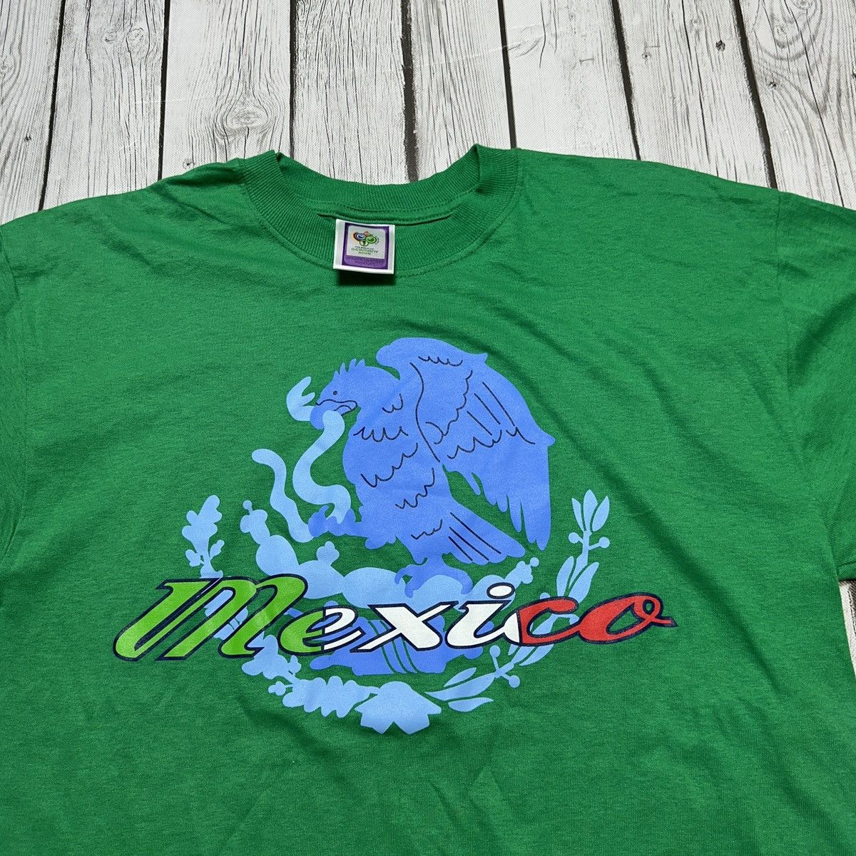 Vintage Vintage Mexico tee Size US L / EU 52-54 / 3 - 3 Thumbnail