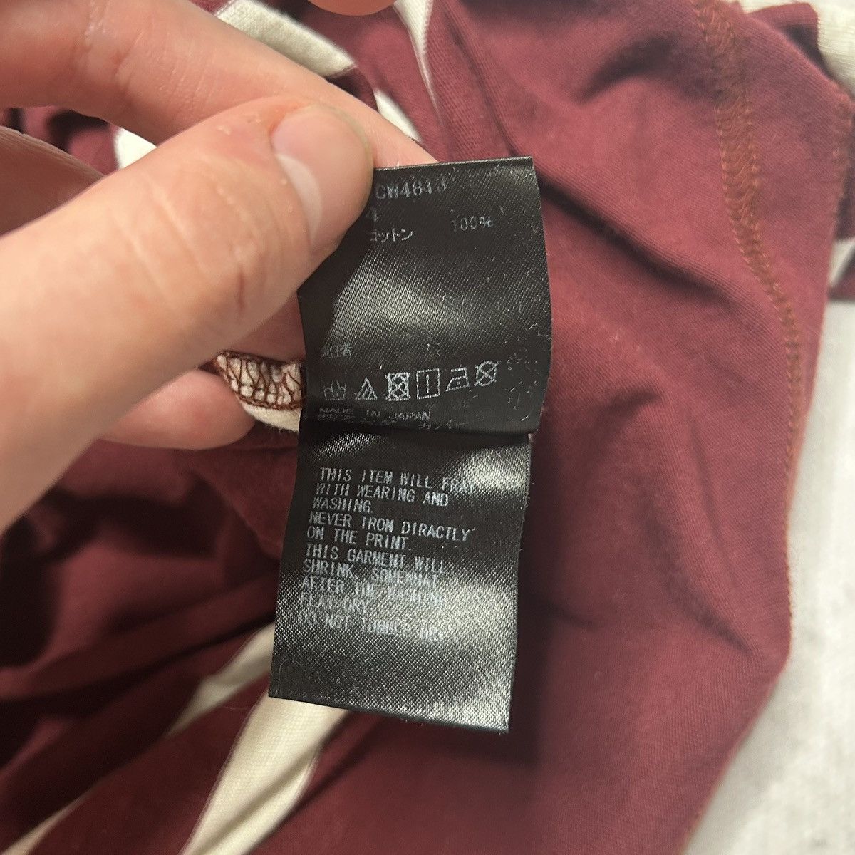 Undercover Undercover stripped shirt 2019SS runway longsleeve Size US L / EU 52-54 / 3 - 8 Thumbnail