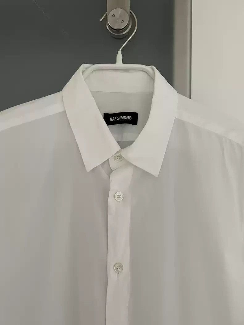 Raf Simons Raf Simons Men's blue and white stitching shirt-2505 Size US M / EU 48-50 / 2 - 4 Thumbnail