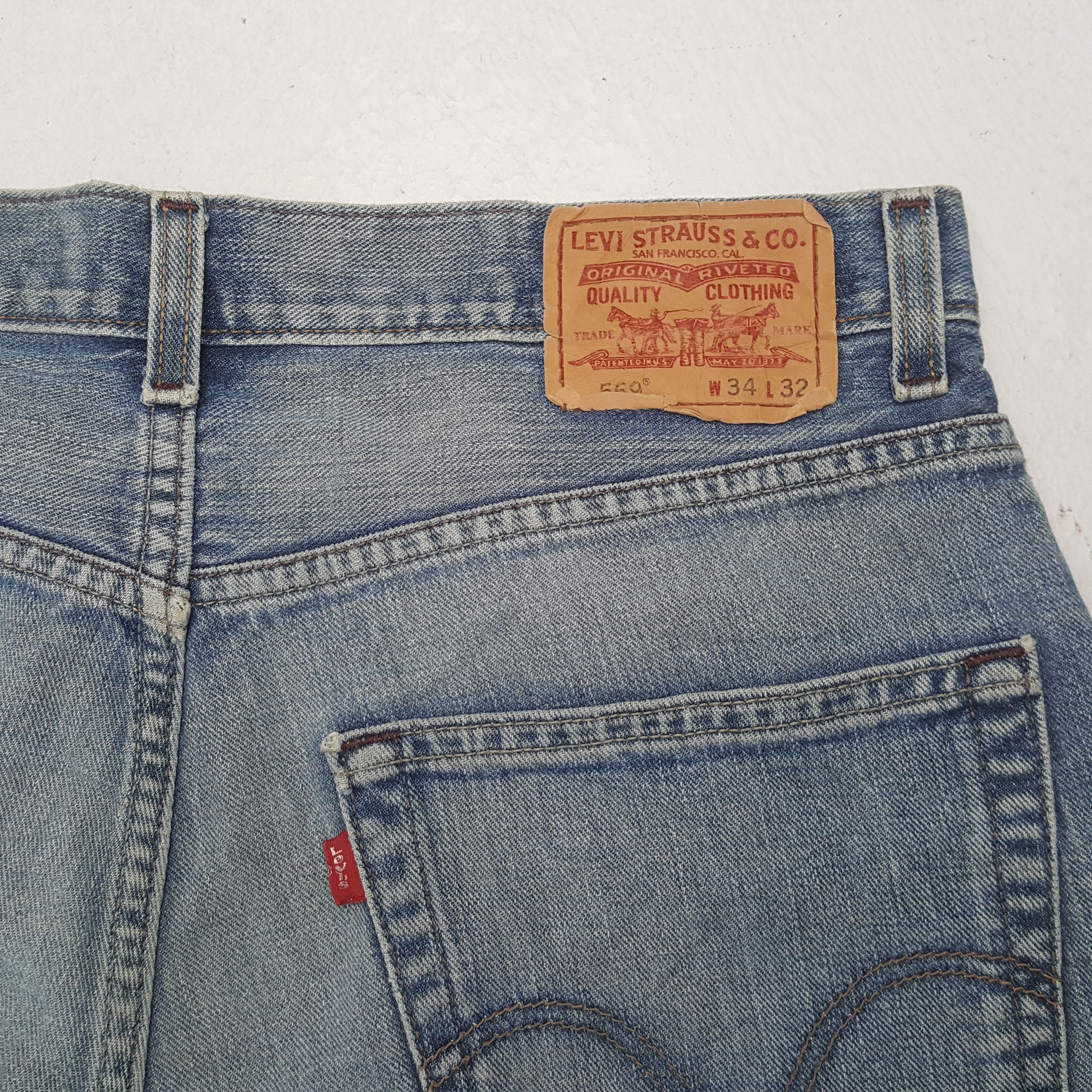 Levi's × Vintage Levi's Streetwear Style Distressed Denim Jeans Size US 33 - 10 Thumbnail