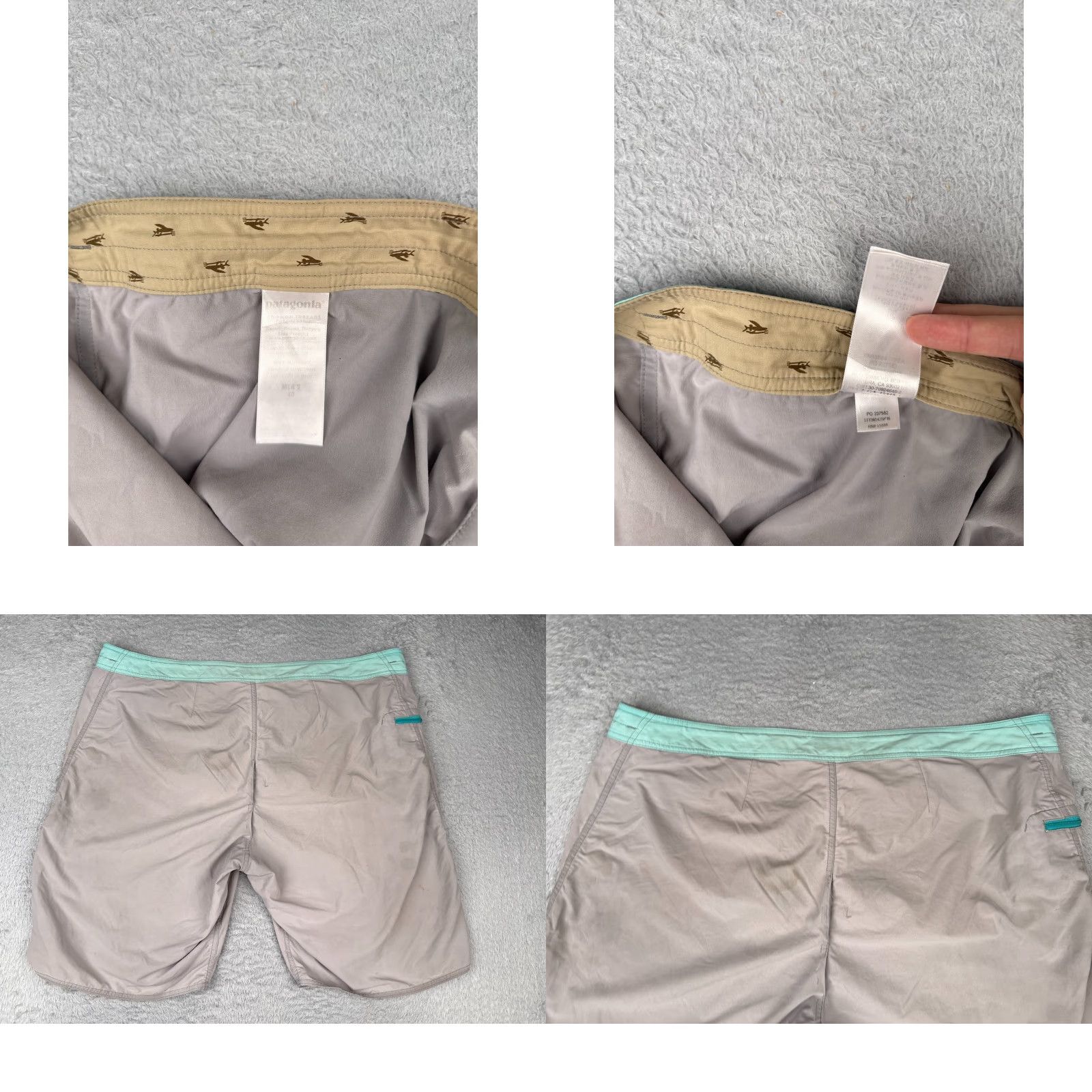 Patagonia Patagonia Mens Board Shorts 40 Gray Wavefarer 21" Swim Trunks Beach Size US 40 / EU 56 - 9 Thumbnail
