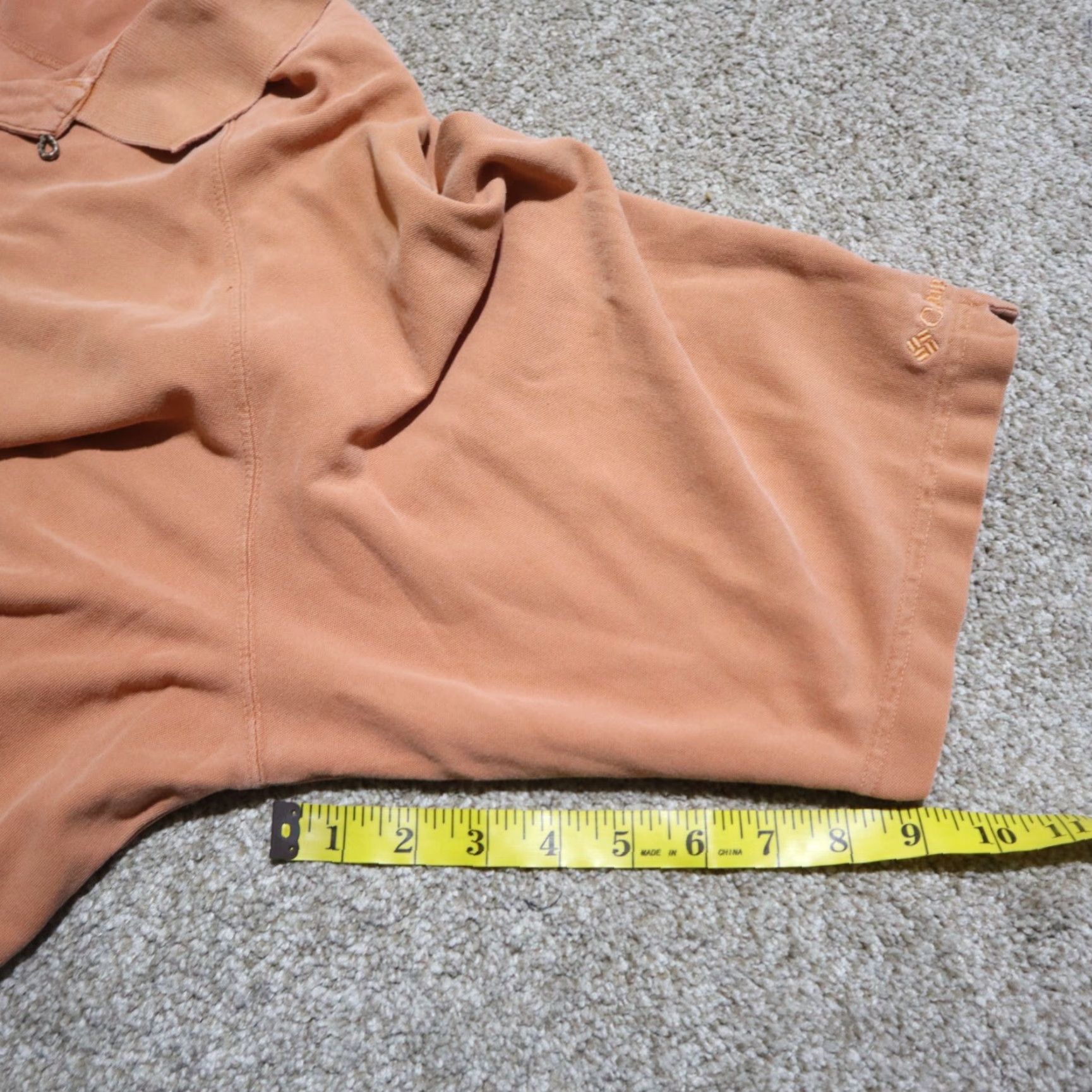 Vintage Columbia Polo Shirt Short Sleeve Casual Golf Rugby Men's Big & Tall 2XLB XXL Orange Logo Cotton Polo Shirt Cols Mens Size US XXL / EU 58 / 5 - 7 Thumbnail