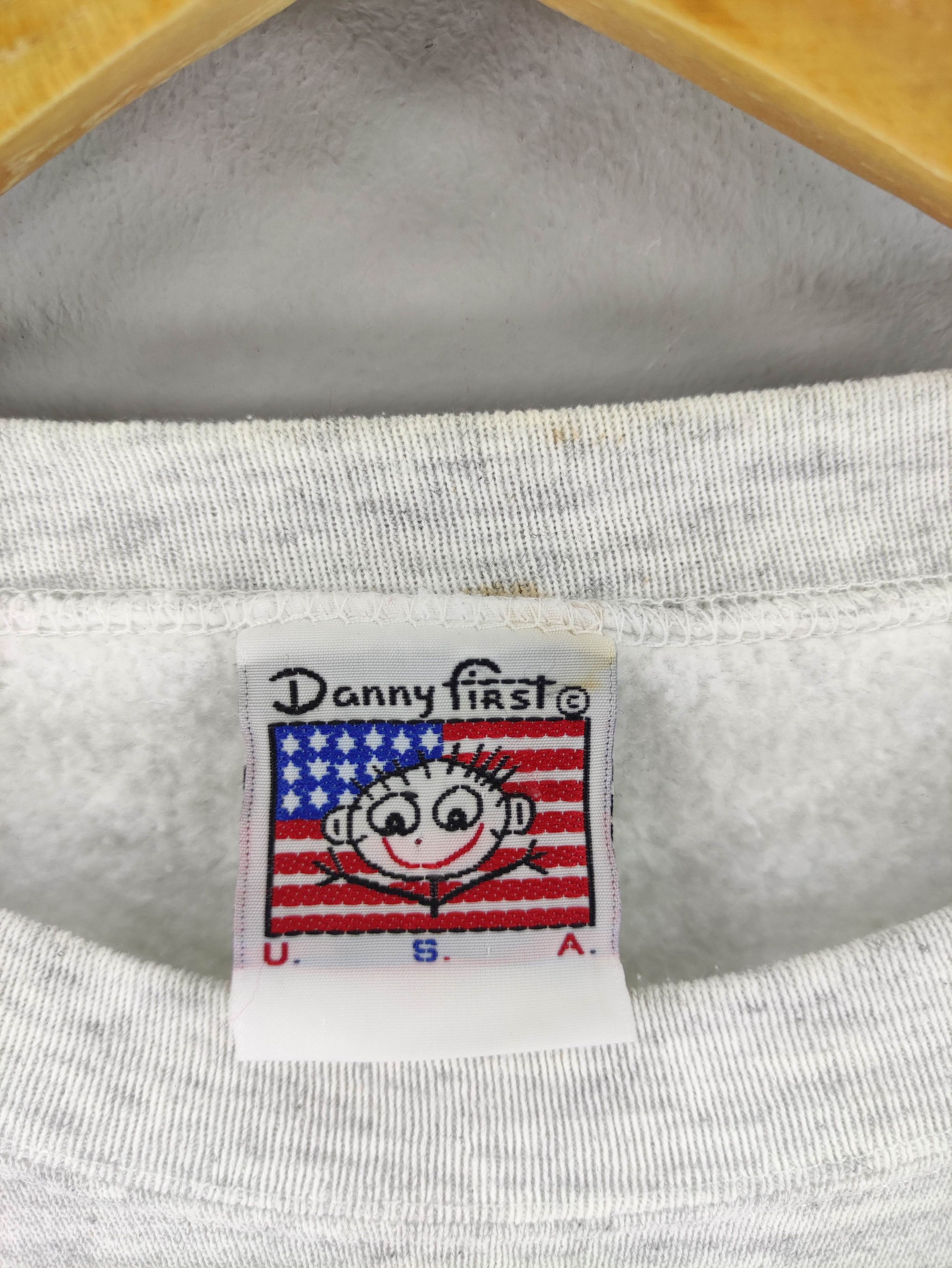 Vintage Vintage 90s Danny First Born To Be Wild Sweatshirt Jumper Size US L / EU 52-54 / 3 - 4 Thumbnail