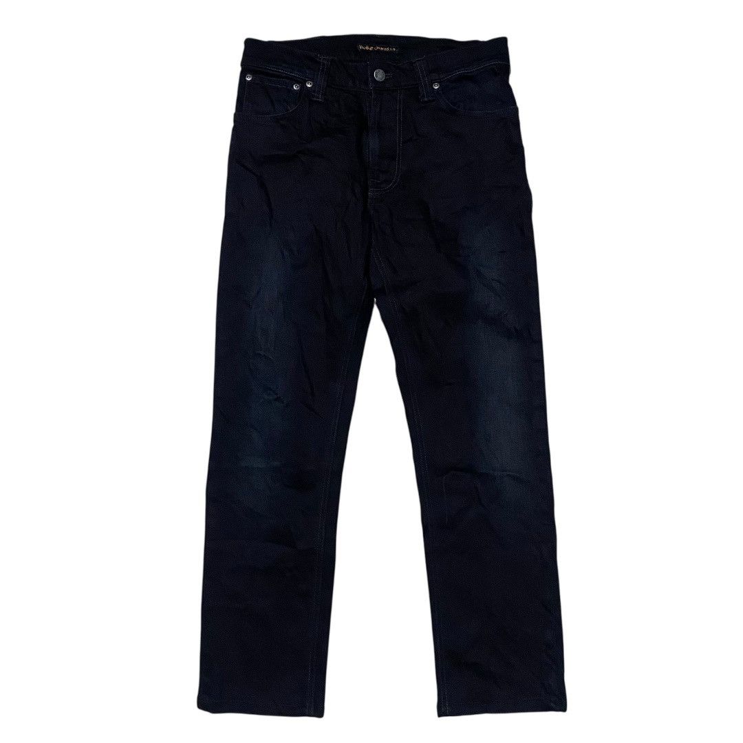 Nudie Jeans THIN FINN BACK 2 BLACK COATED JEANS (NJ4164) | Grailed