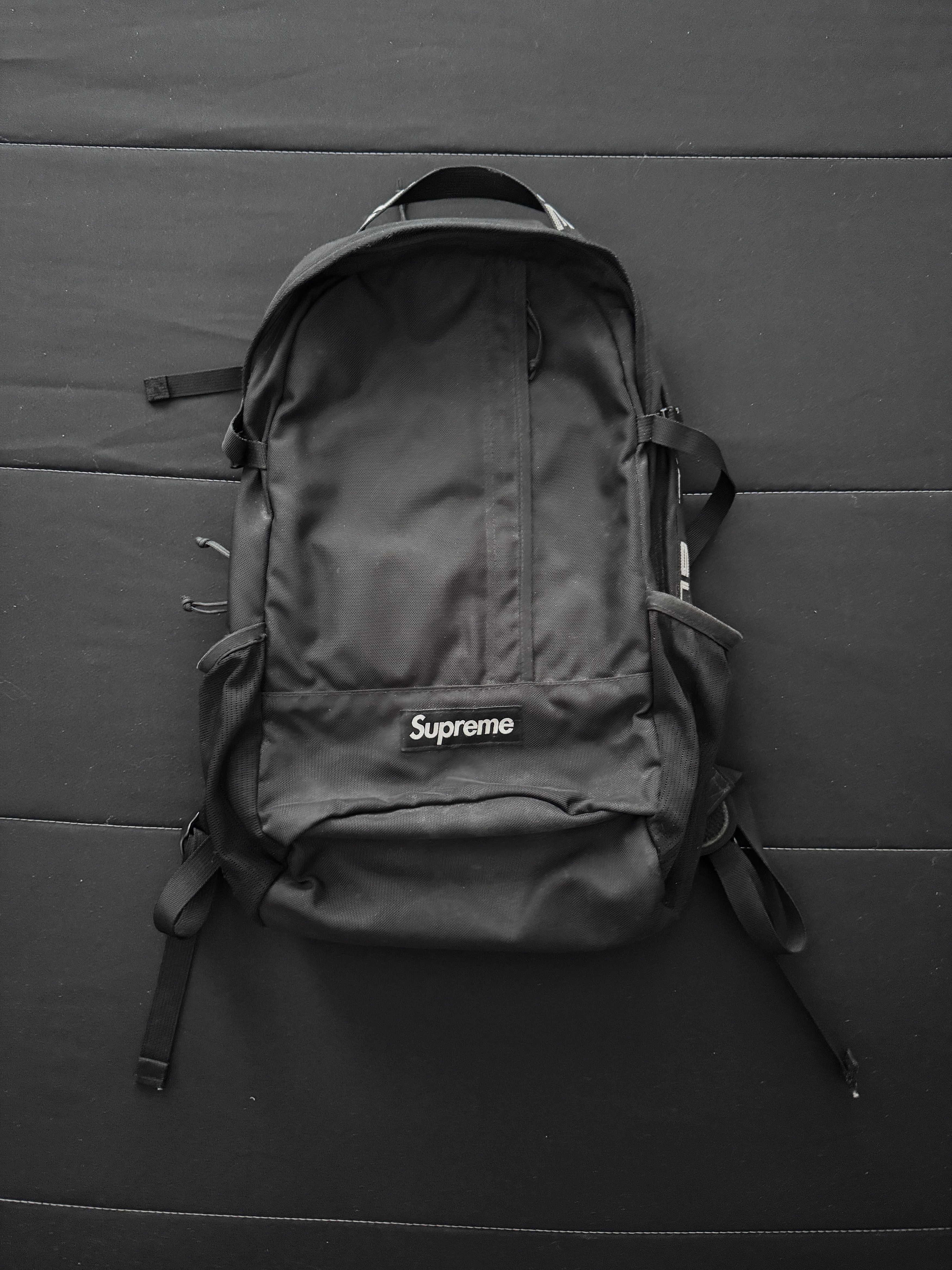 Supreme Supreme Black backpack SS25 | Grailed