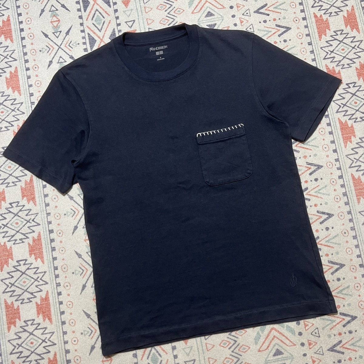 Uniqlo JWAnderson Plain Pocket Tee Size US S / EU 44-46 / 1 - 2 Thumbnail