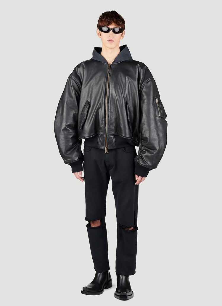 Balenciaga Balenciaga Destroyed Skater Jeans Size US 30 / EU 46 - 7 Thumbnail