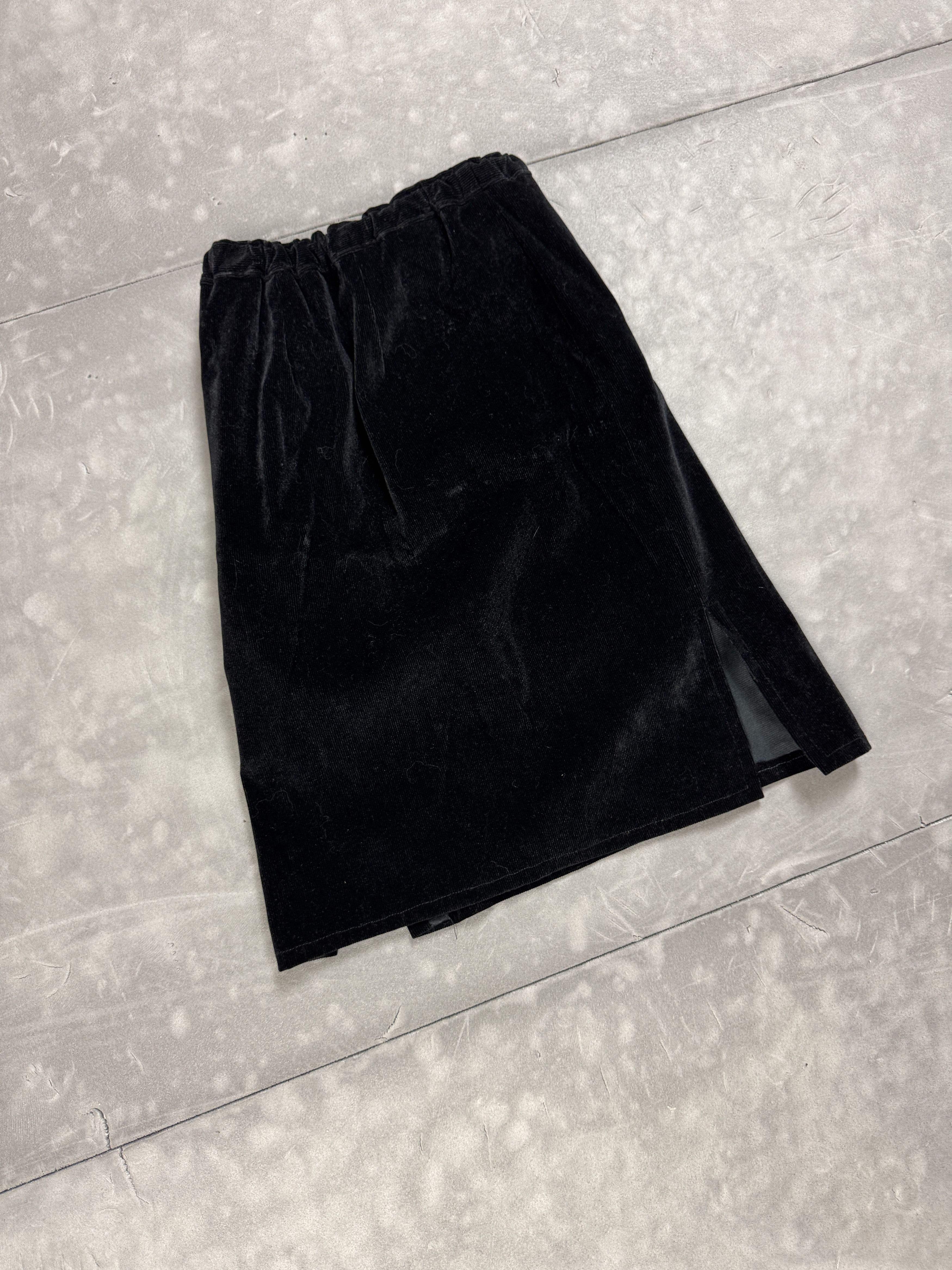 Vintage Black Elegant Midi Skirt Y2K (XS/S) 90s 80s retro Size 26" / US 2 / IT 38 - 2 Thumbnail