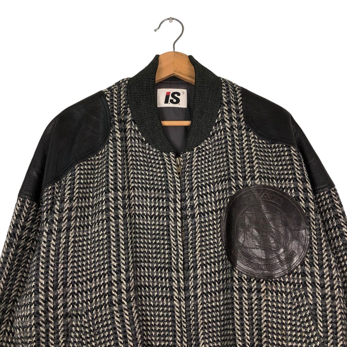 Issey Miyake 🔥VINTAGE 80’s WOOL HERRINGBONE BOMBER JACKET ISSEY MIYAKE Size US M / EU 48-50 / 2 - 5 Thumbnail