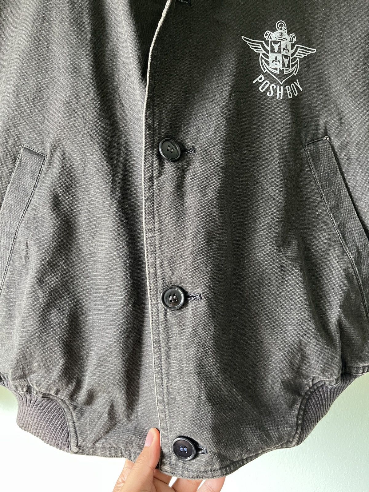 Japanese Brand × Vintage Vintage Posh Boy Varsity Jacket Size US M / EU 48-50 / 2 - 11 Thumbnail