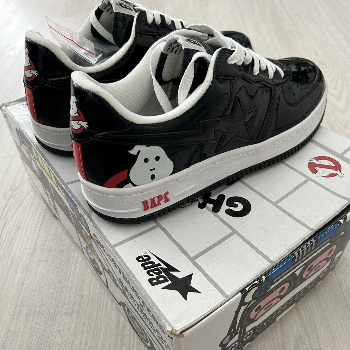 Bape VERY RARE OG 2009 A BATHING APE X GHOSTBUSTERS LOS ANGELES Size US 10.5 / EU 43-44 - 4 Thumbnail