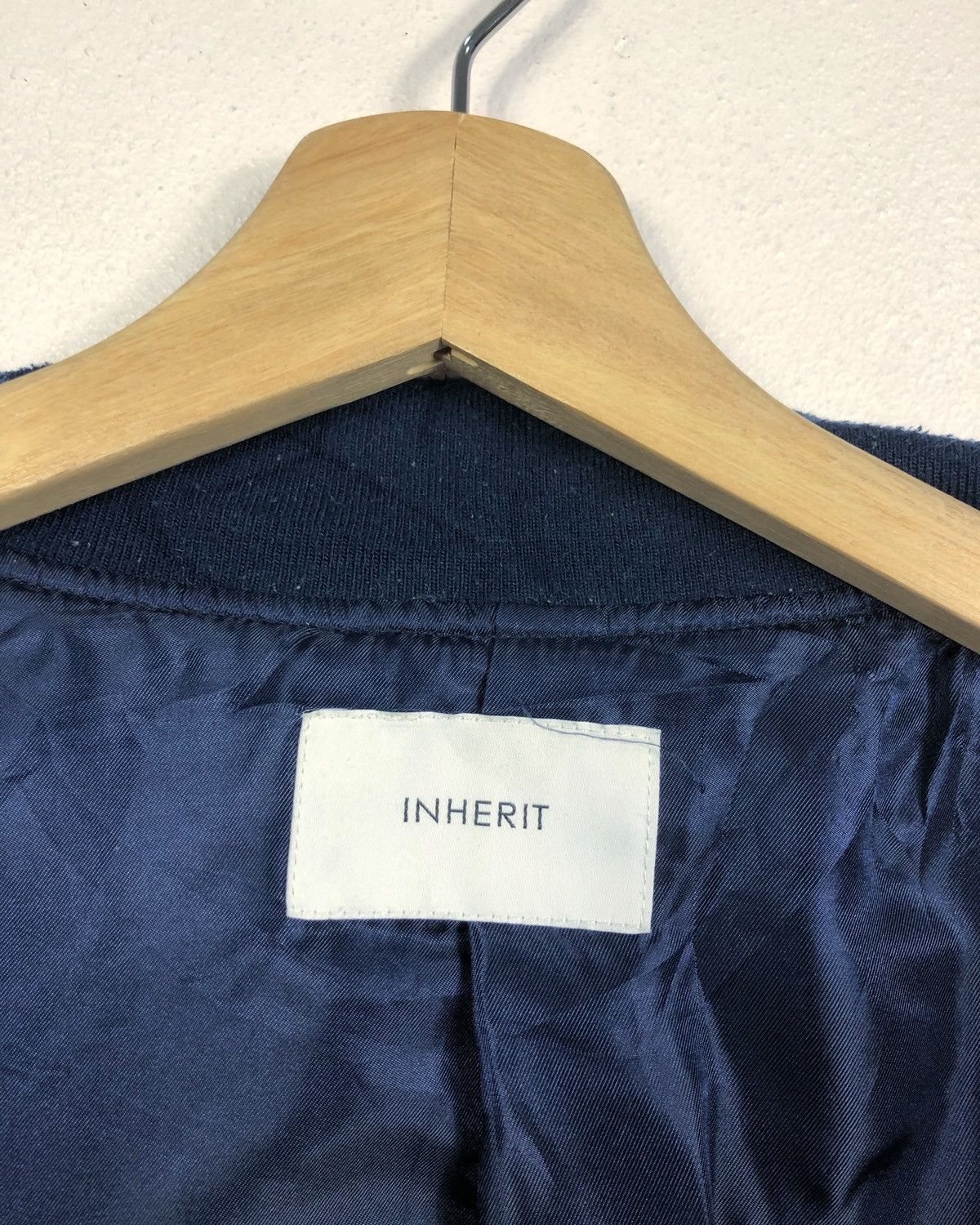 Japanese Brand Rare Inherit Japan Patchwork Zipper Jacket Size US L / EU 52-54 / 3 - 8 Thumbnail