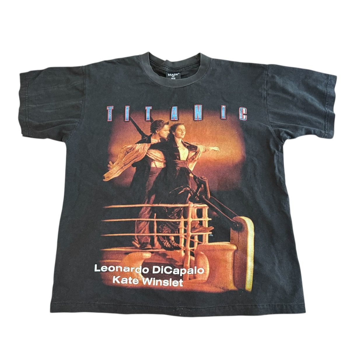Vintage Vintage 90s Titanic Bootleg T-Shirt Film Movie Size US M / EU 48-50 / 2 - 1 Thumbnail