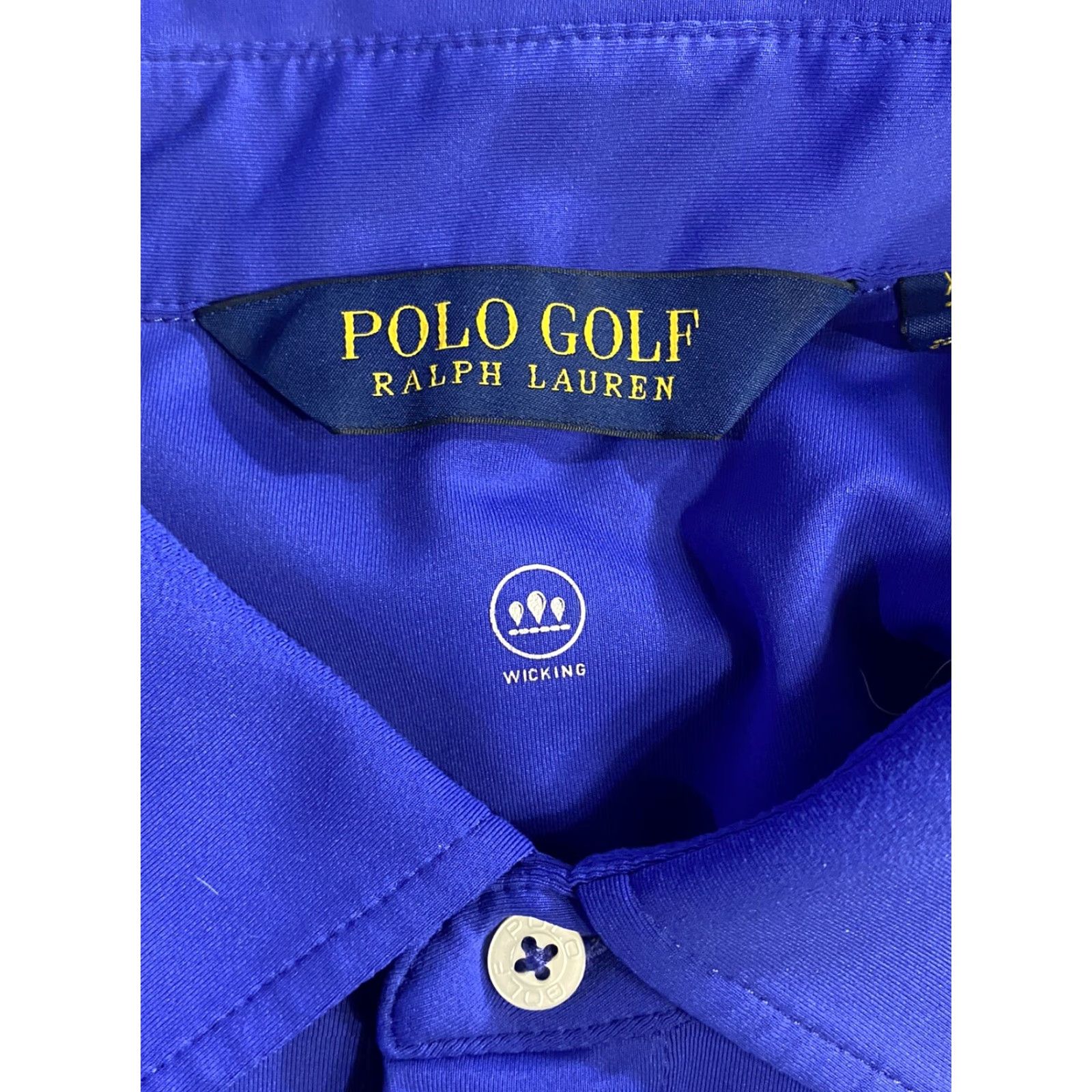 Polo Ralph Lauren Polo Ralph Lauren Polo Shirt Mens Blue Short Sleeve XL Polo Ralph Lauren RLX Logo Golf Senior PGA? Size US XL / EU 56 / 4 - 6 Thumbnail
