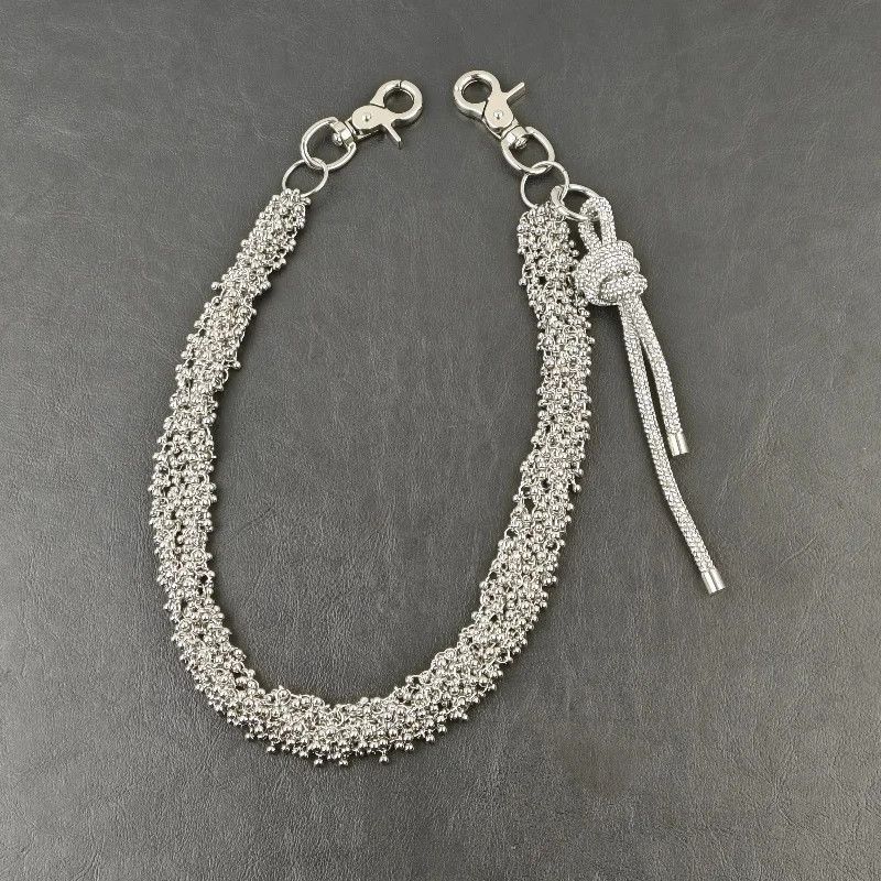 Japanese Brand × Jewelry Rhinestone Knot Punk Pants Chain Size ONE SIZE - 9 Thumbnail
