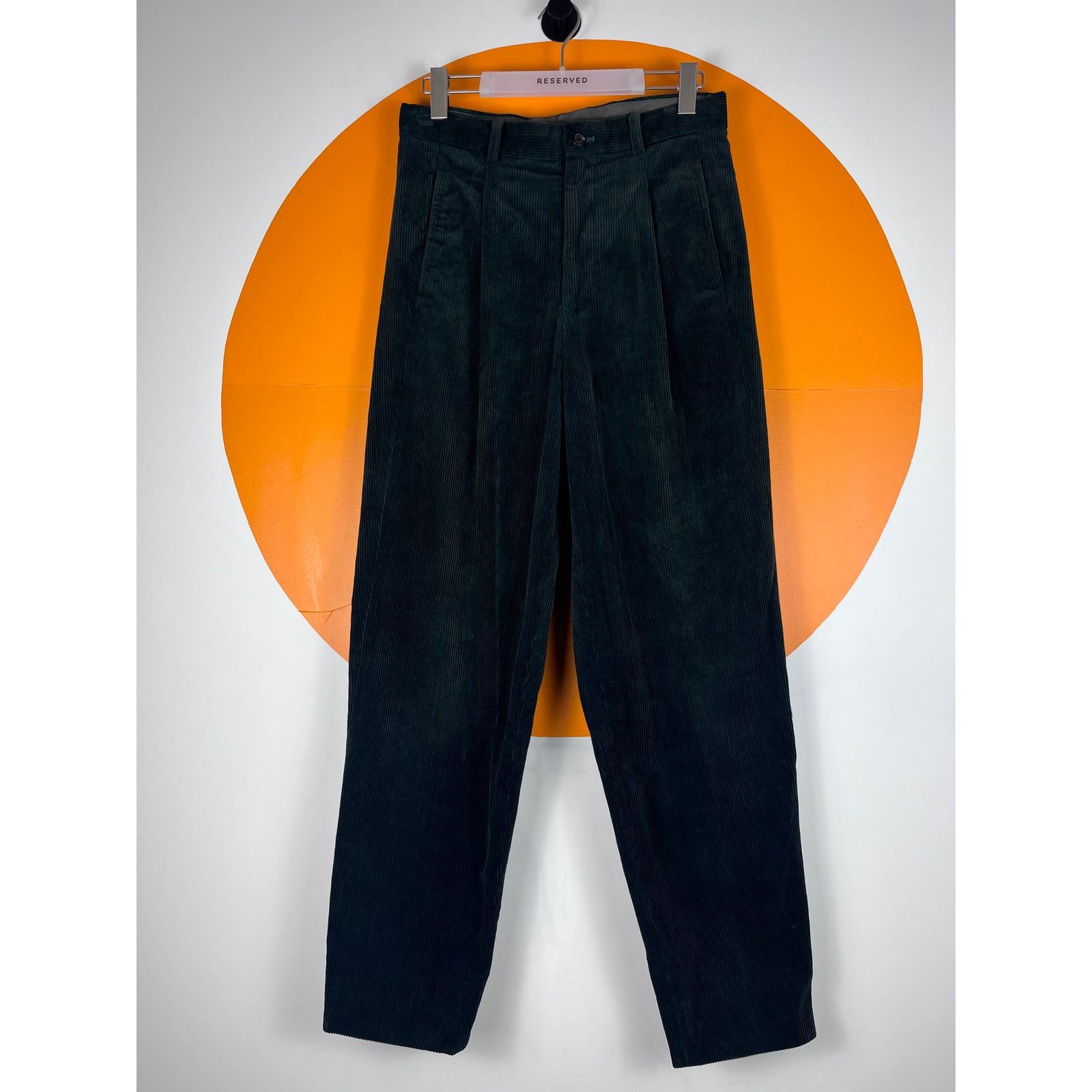 CABANE de ZUCCa × Issey Miyake × Ne-Net Issey Miyake Corduroy pants Japan designer rare 00s luxury Size US 34 / EU 50 - 1 Thumbnail
