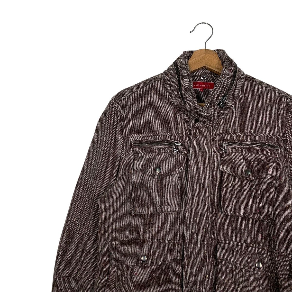 Japanese Brand ANTI-LABEL JEAN Four Pocket Utility Jacket #2938-C133 Size US M / EU 48-50 / 2 - 6 Thumbnail