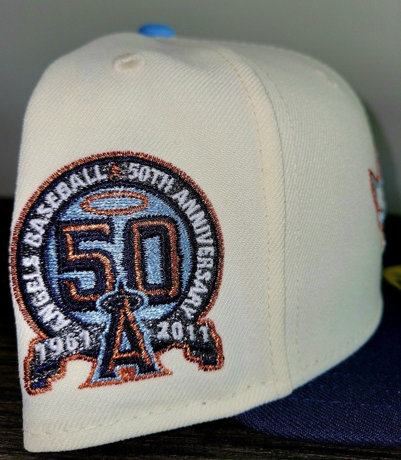New Era *Firm* 7 5/8 Anaheim Angels GITD Exclusive Not Hat Club Size ONE SIZE - 4 Thumbnail