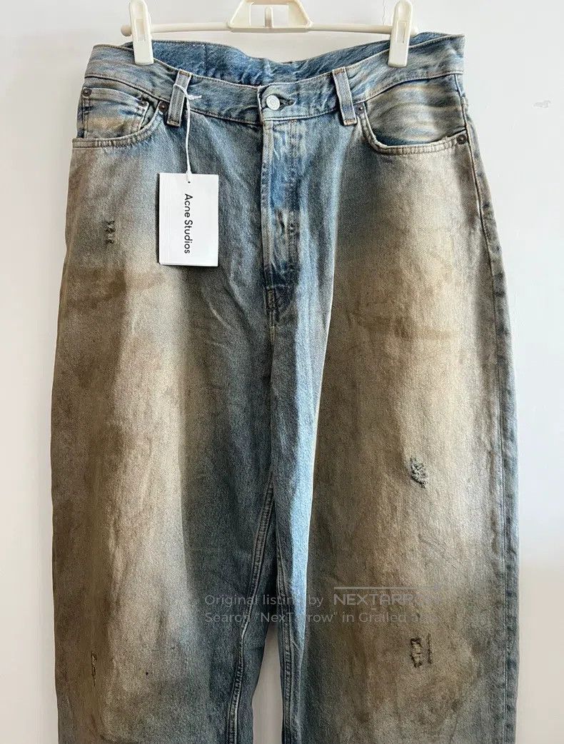 Acne Studios Acne Studios Blue mud-dyed jeans Size US 30 / EU 46 - 2 Thumbnail