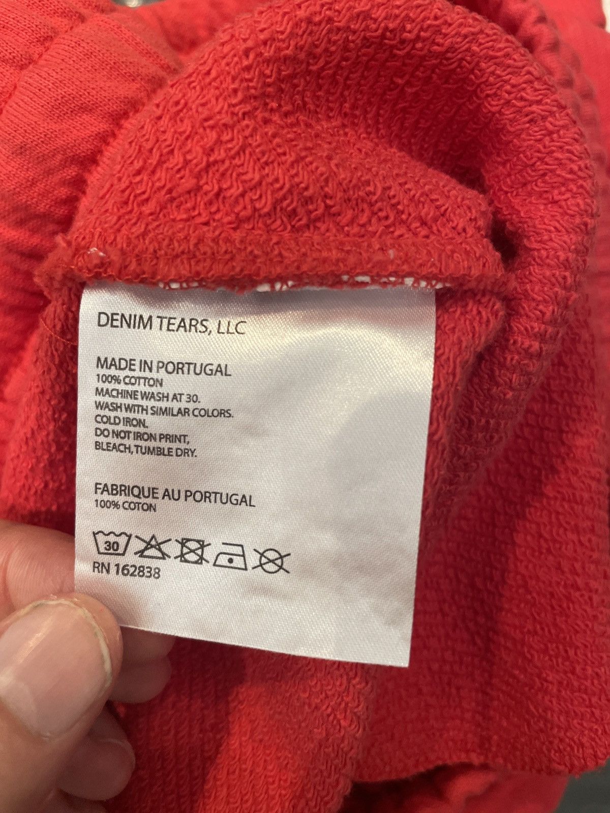 DENIM TEARS Denim Tears Cotton Wreath Sweatpants Red Size US 30 / EU 46 - 4 Thumbnail