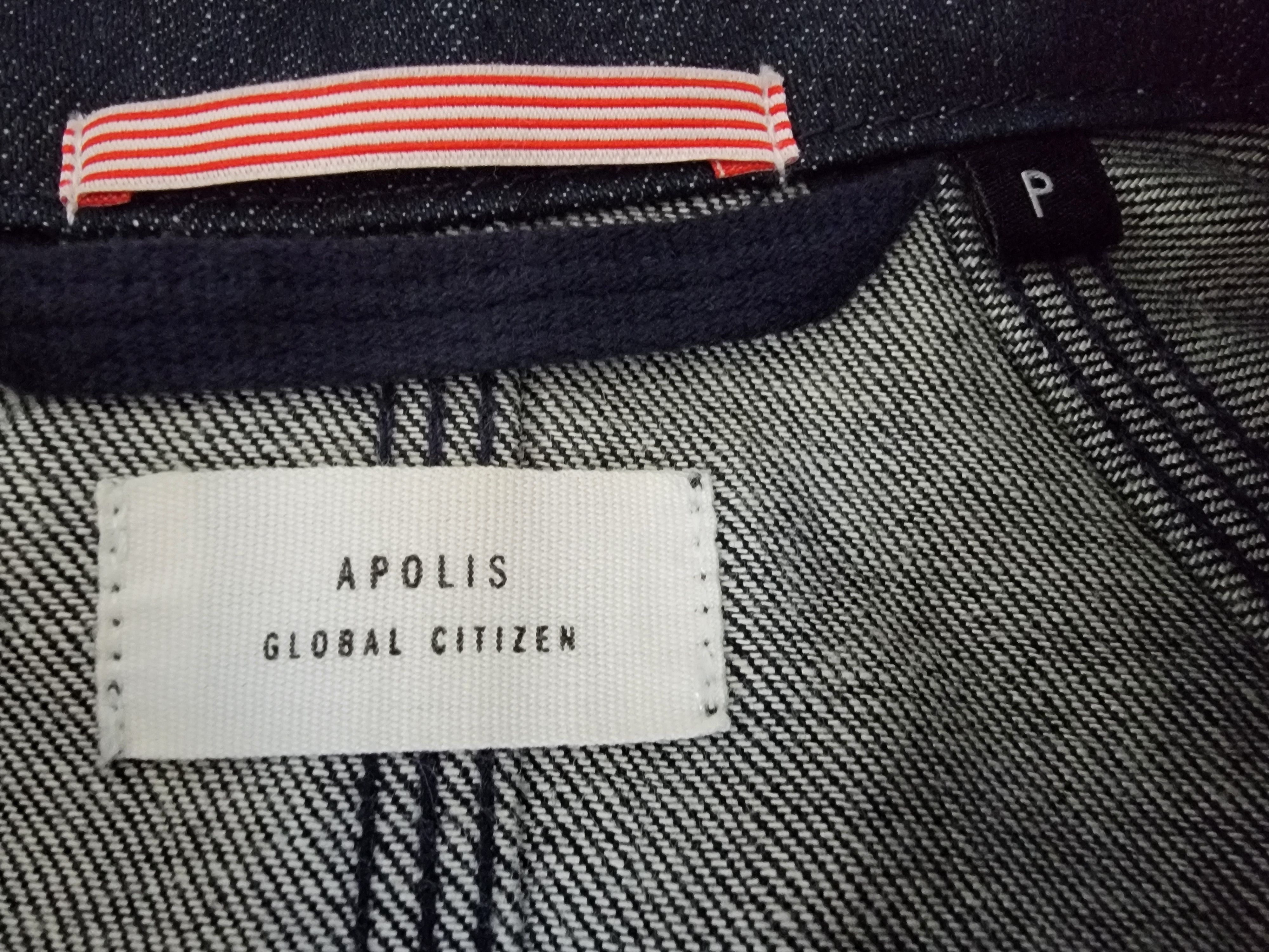 Apolis APOLIS x Huckberry Selvage Denim Chore Jacket - Size XS Size US XS / EU 42 / 0 - 6 Thumbnail