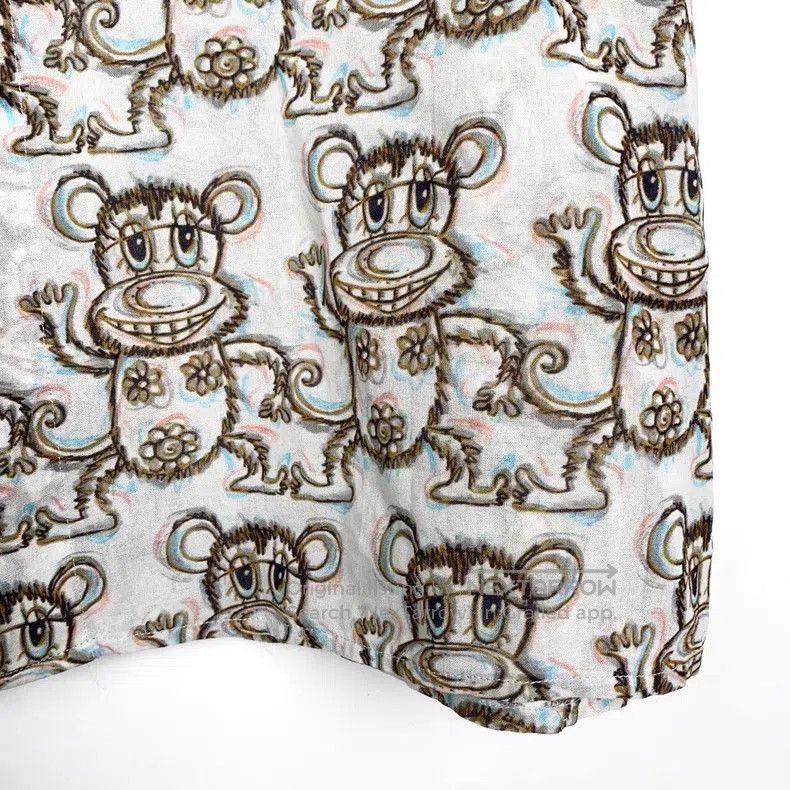 Dior Dior Size 41 Logo embroidered animal full print lapel short Size US XXS / EU 40 - 4 Thumbnail