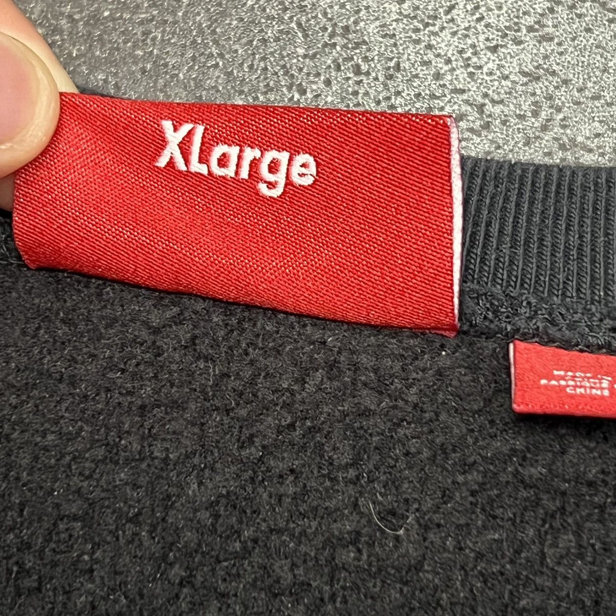 Supreme Supreme Washed Box Logo Crewneck Black Size US XL / EU 56 / 4 - 7 Thumbnail