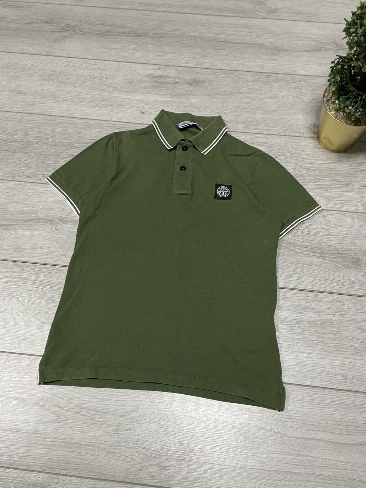 Vintage Stone Island vintage program patch compass polo Size US S / EU 44-46 / 1 - 2 Thumbnail