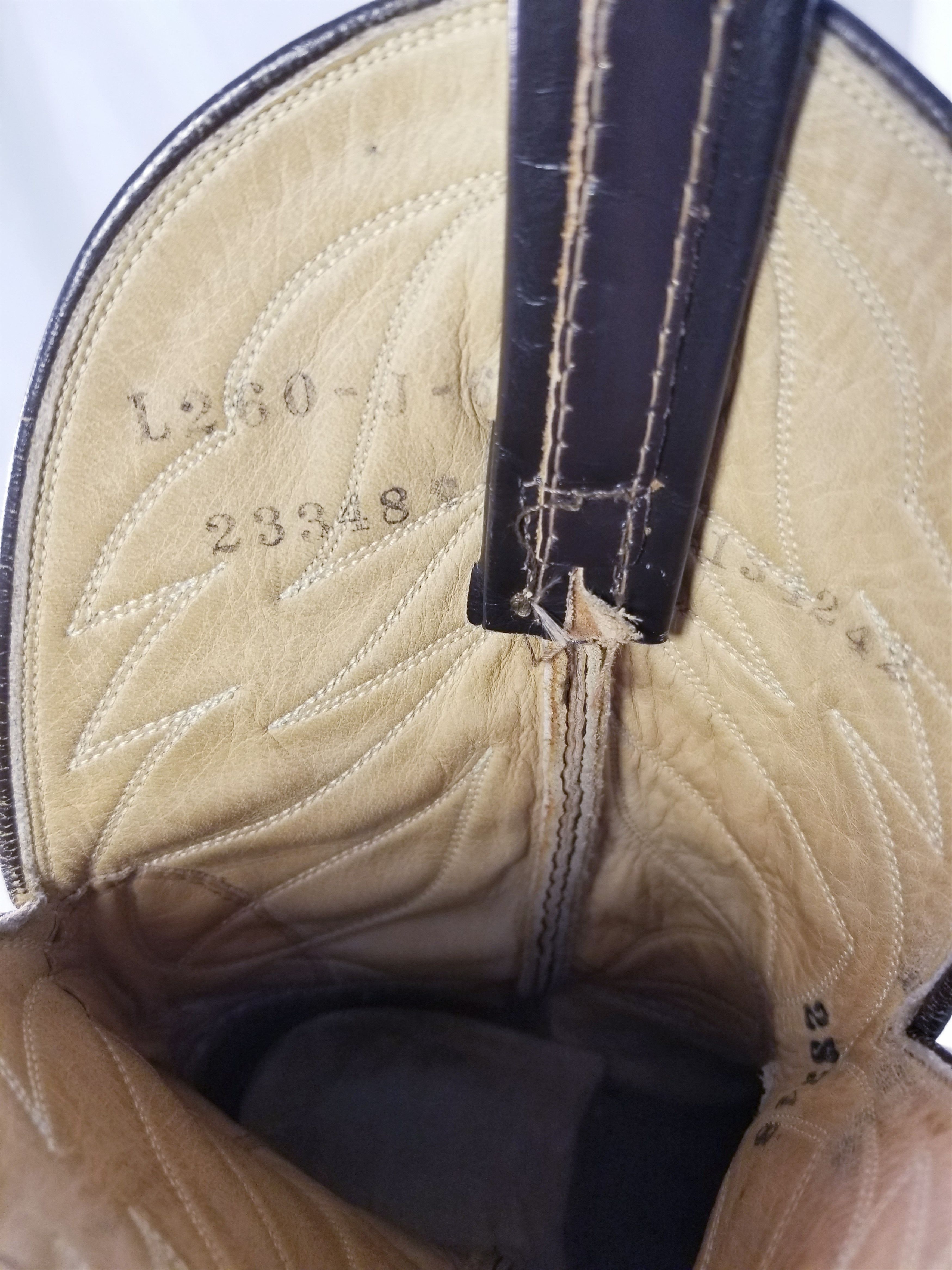 Tony Lama VINTAGE LIZARD WESTERN COWGIRL Size US 5.5 / IT 35.5 - 11 Thumbnail