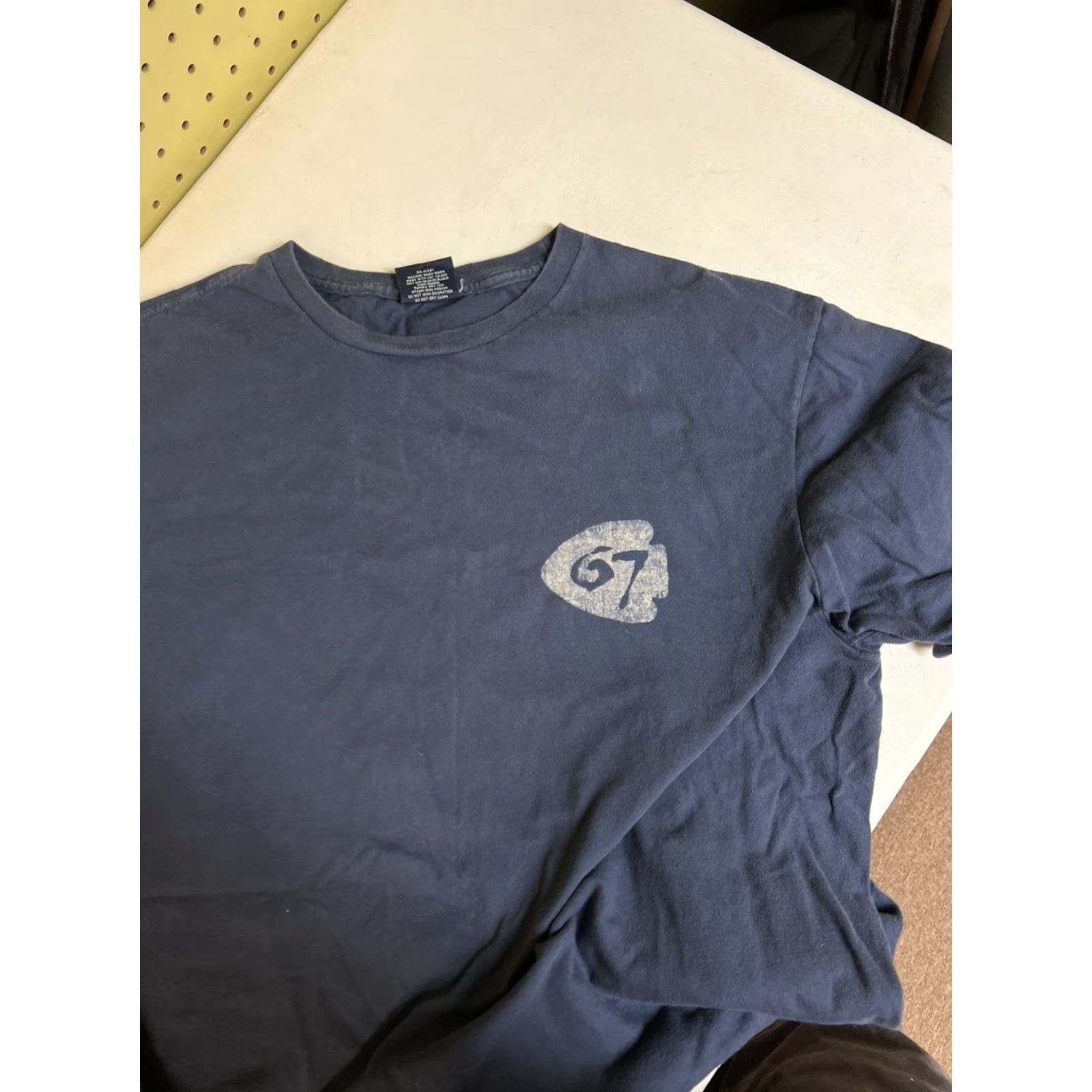 Polo Ralph Lauren VINTAGE Polo Ralph Lauren T-Shirt Crew Neck L Blue 67 New York Mens Regular Size L Logo Size US L / EU 52-54 / 3 - 4 Thumbnail