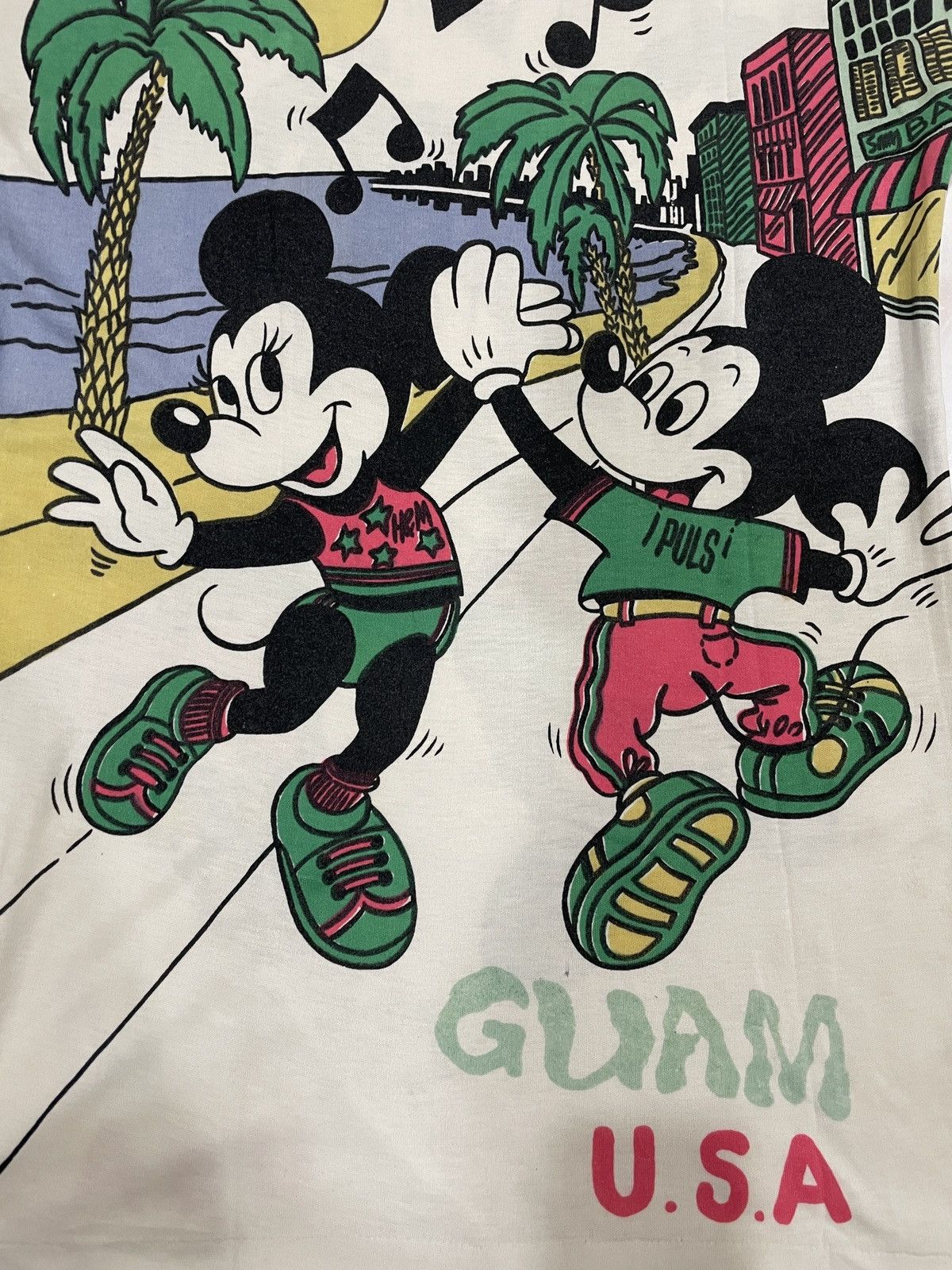Disney Vintage Mickey Mouse Guam Aloha Hawaii Sleeveless size M Size US M / EU 48-50 / 2 - 7 Thumbnail