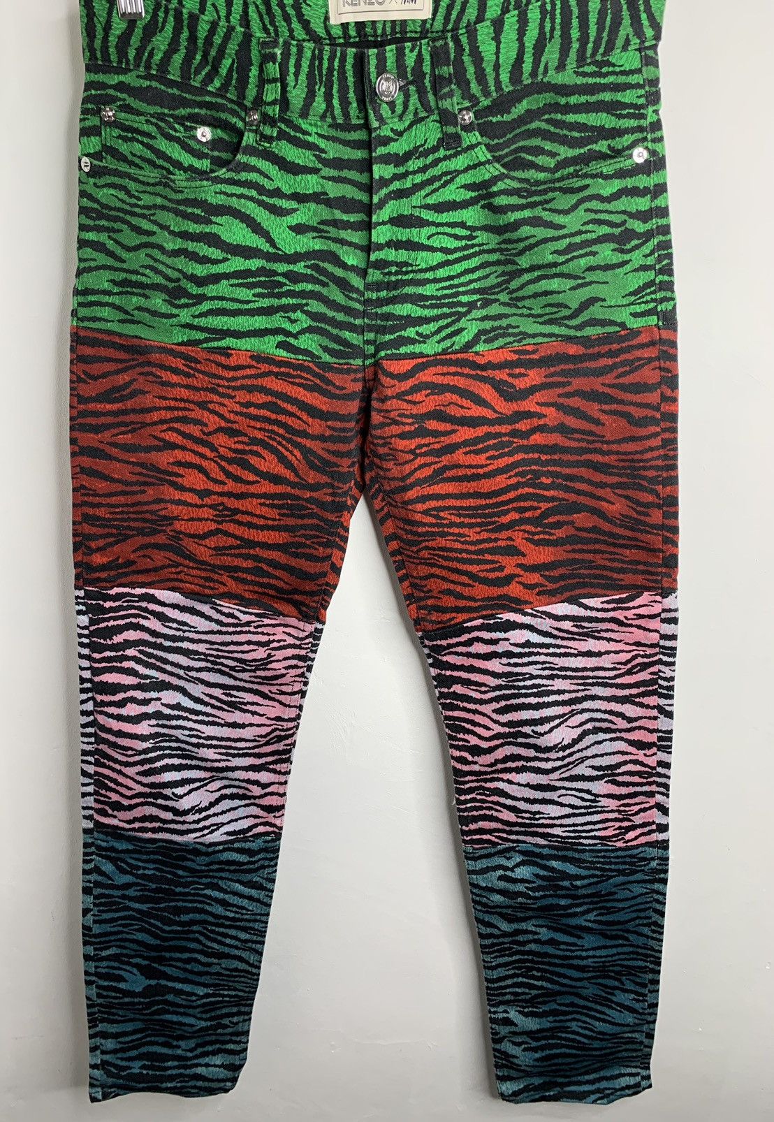 Kenzo Kenzo X H&M Multicolor Pants Size 28" / US 6 / IT 42 - 3 Thumbnail